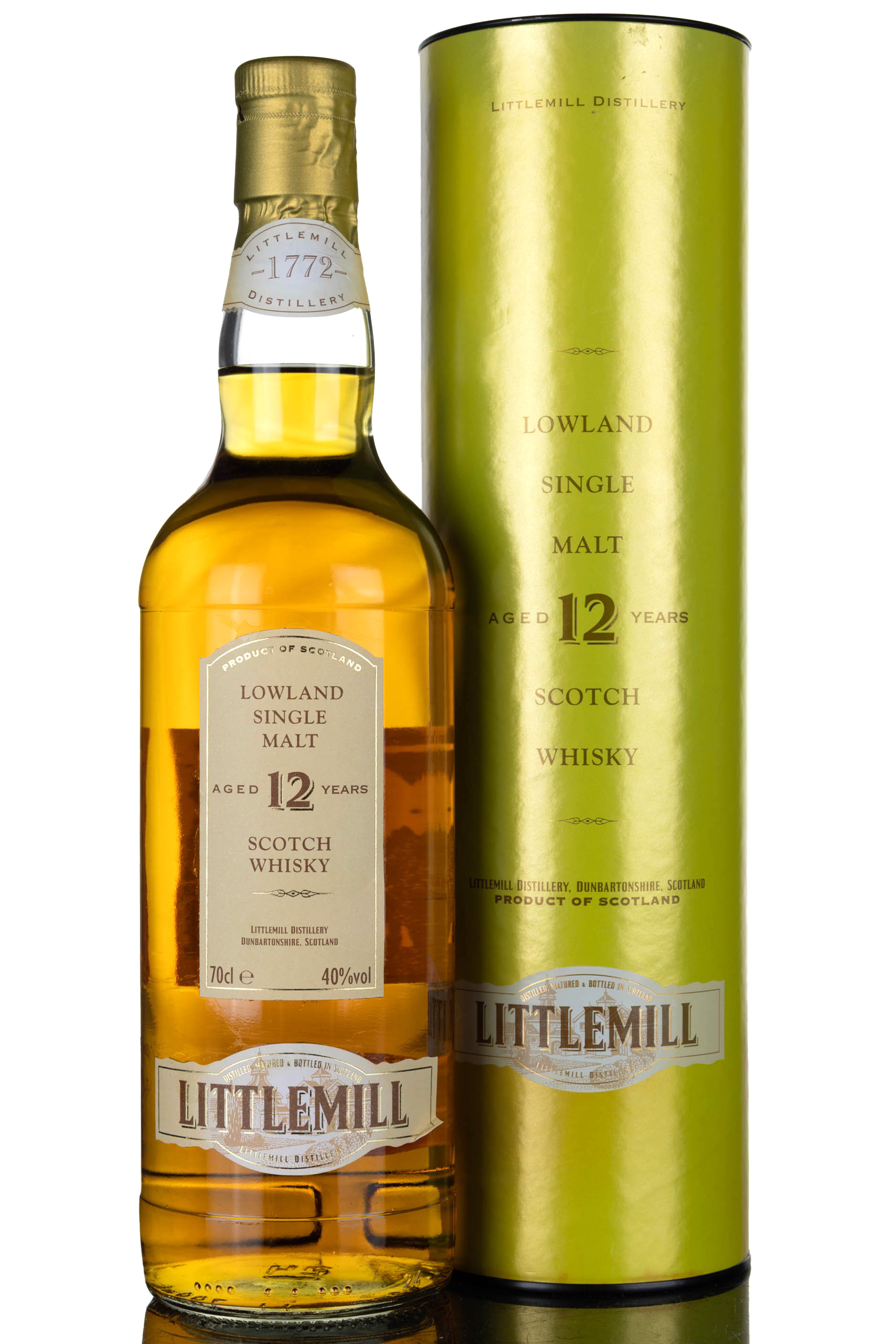 Littlemill 12 Year Old - Mid 2000s