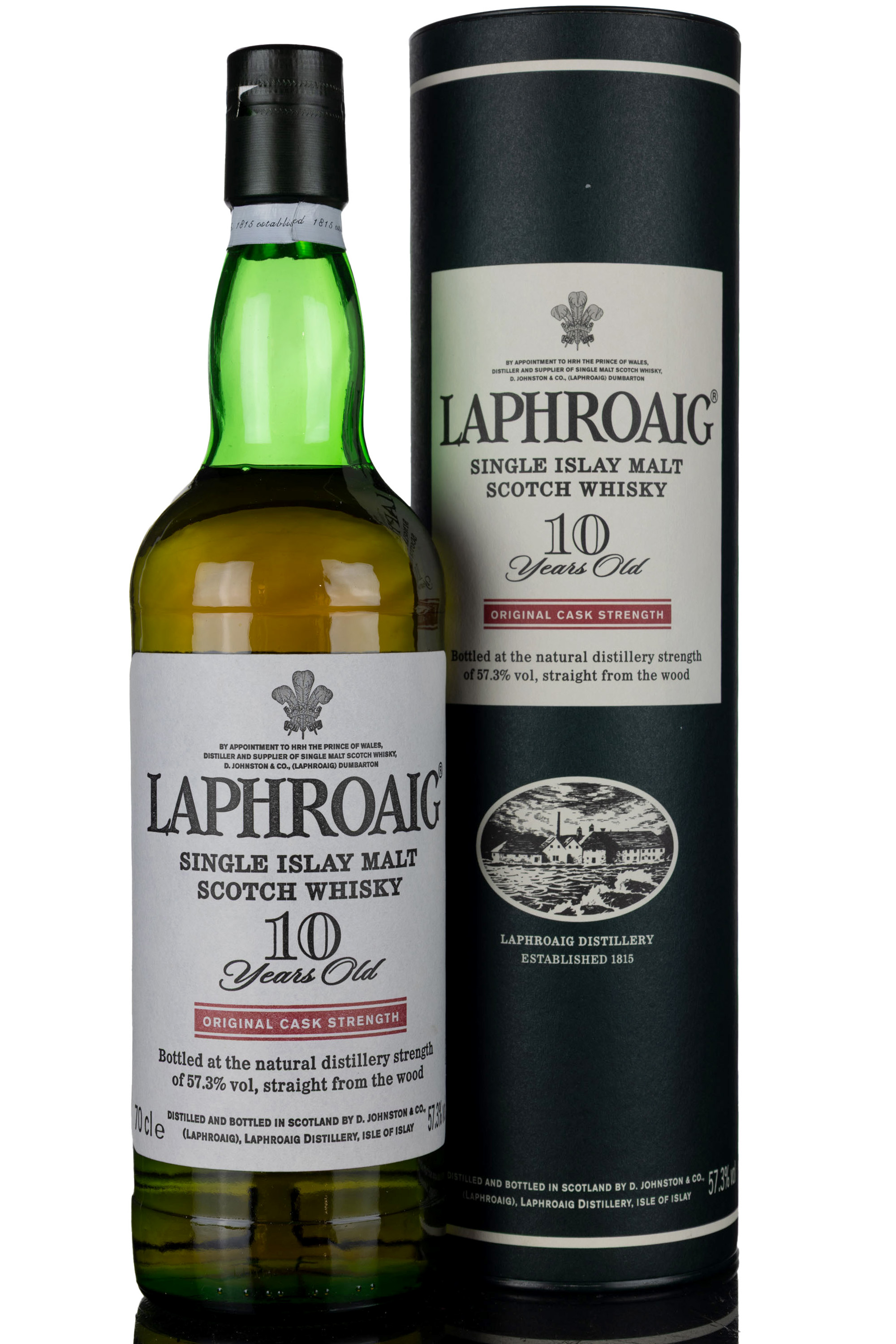 Laphroaig 10 Year Old - Original Cask Strength - 57.3% - Circa 2000