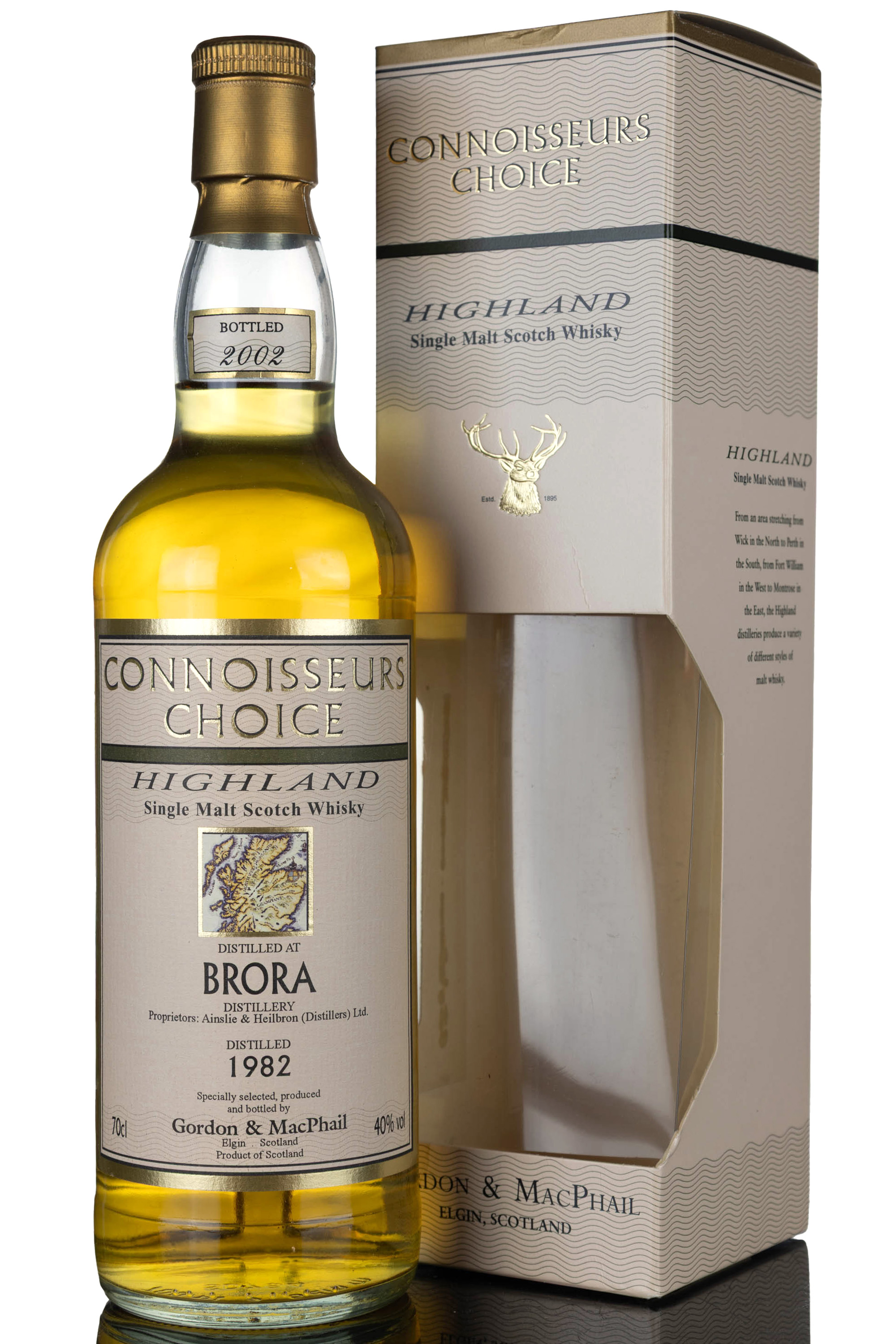 Brora 1982-2002 - Gordon & MacPhail - Connoisseurs Choice