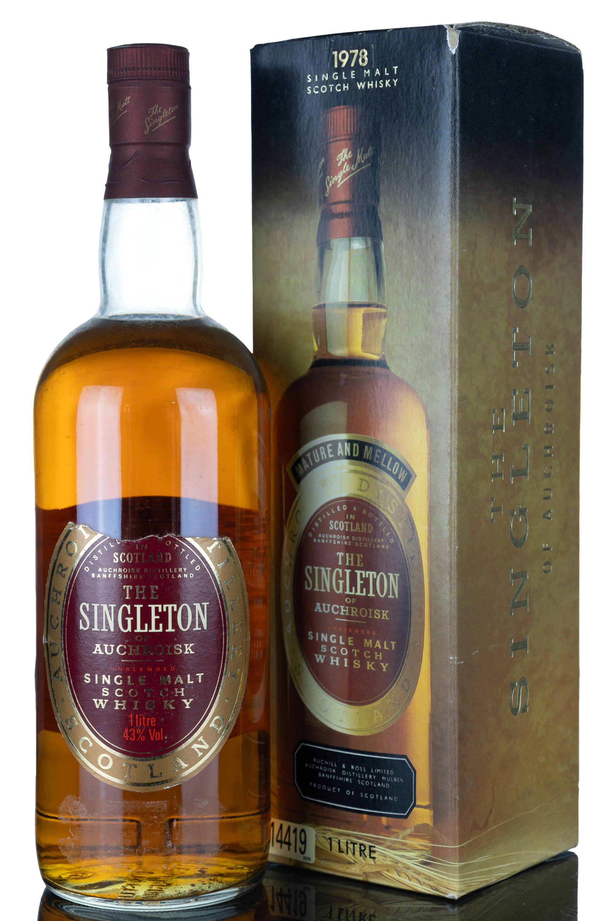 Singleton of Auchroisk 1978 - 1 Litre