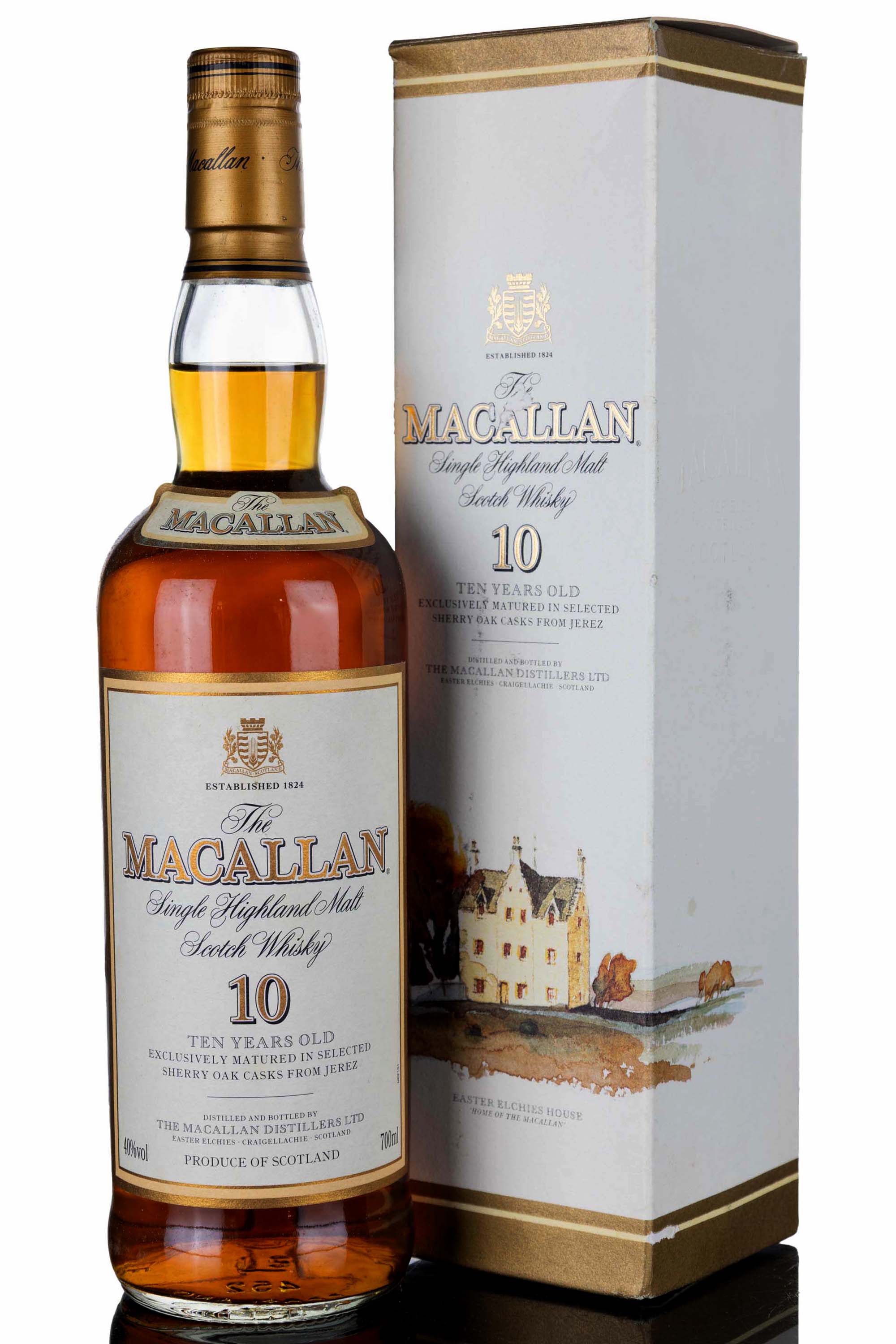Macallan 10 Year Old - Sherry Cask - Early 2000s