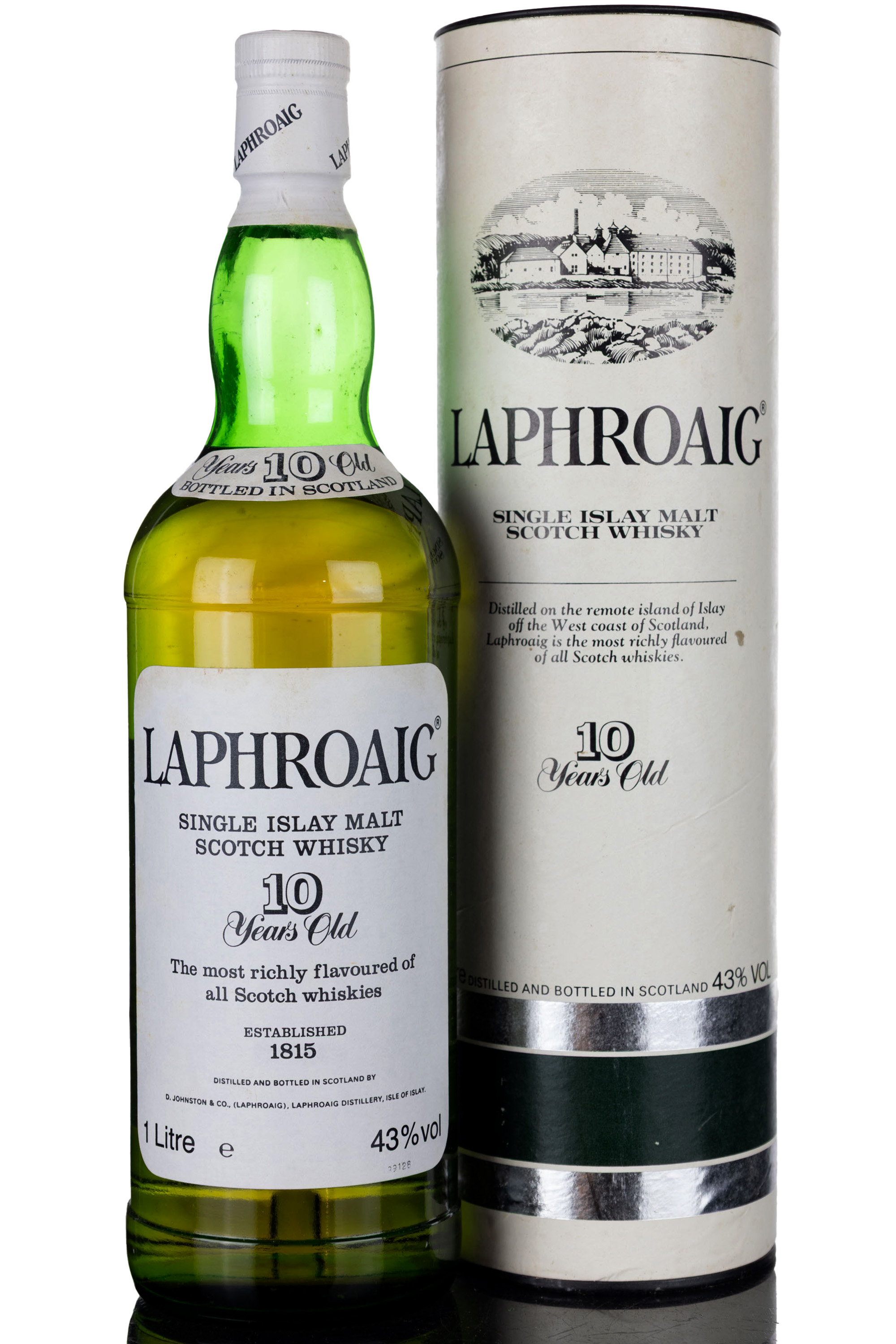 Laphroaig 10 Year Old - 1989 Release - 1 Litre