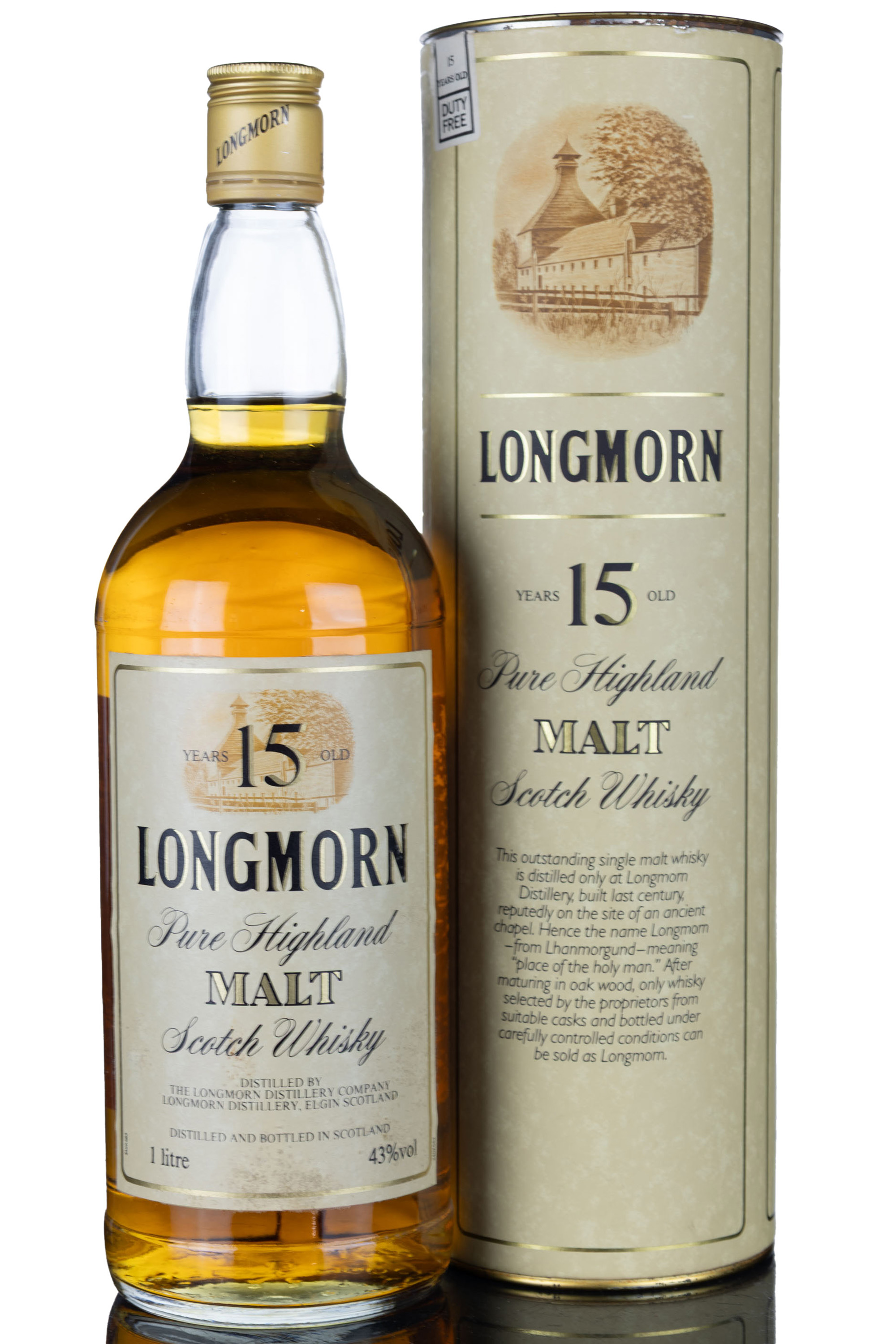 Longmorn 15 Year Old - 1980s - 1 Litre