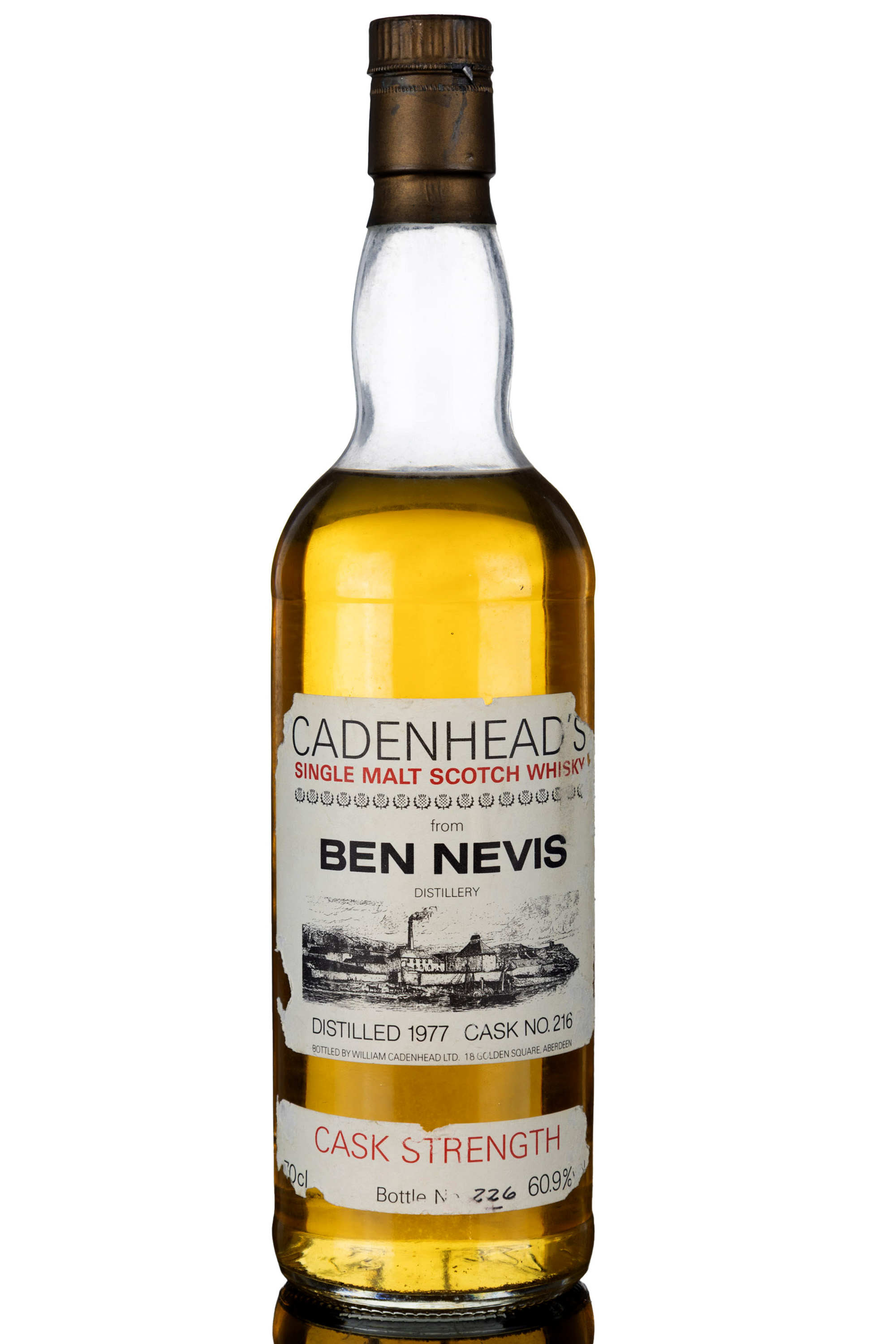 Ben Nevis 1977 - Cadenheads Cask Strength - Single Cask 216