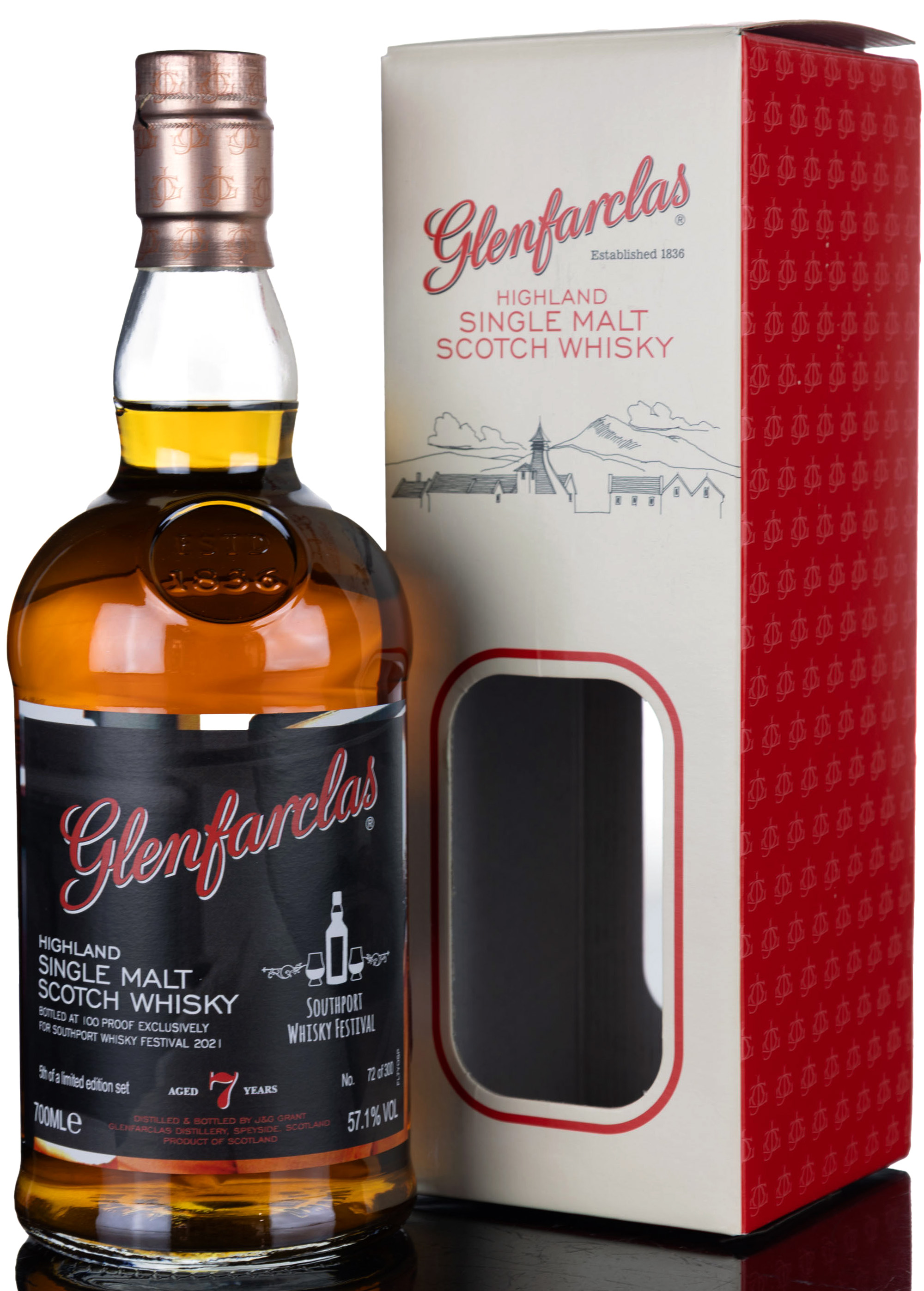 Glenfarclas 7 Year Old - Southport Whisky Festival 2021 - 5th Edition