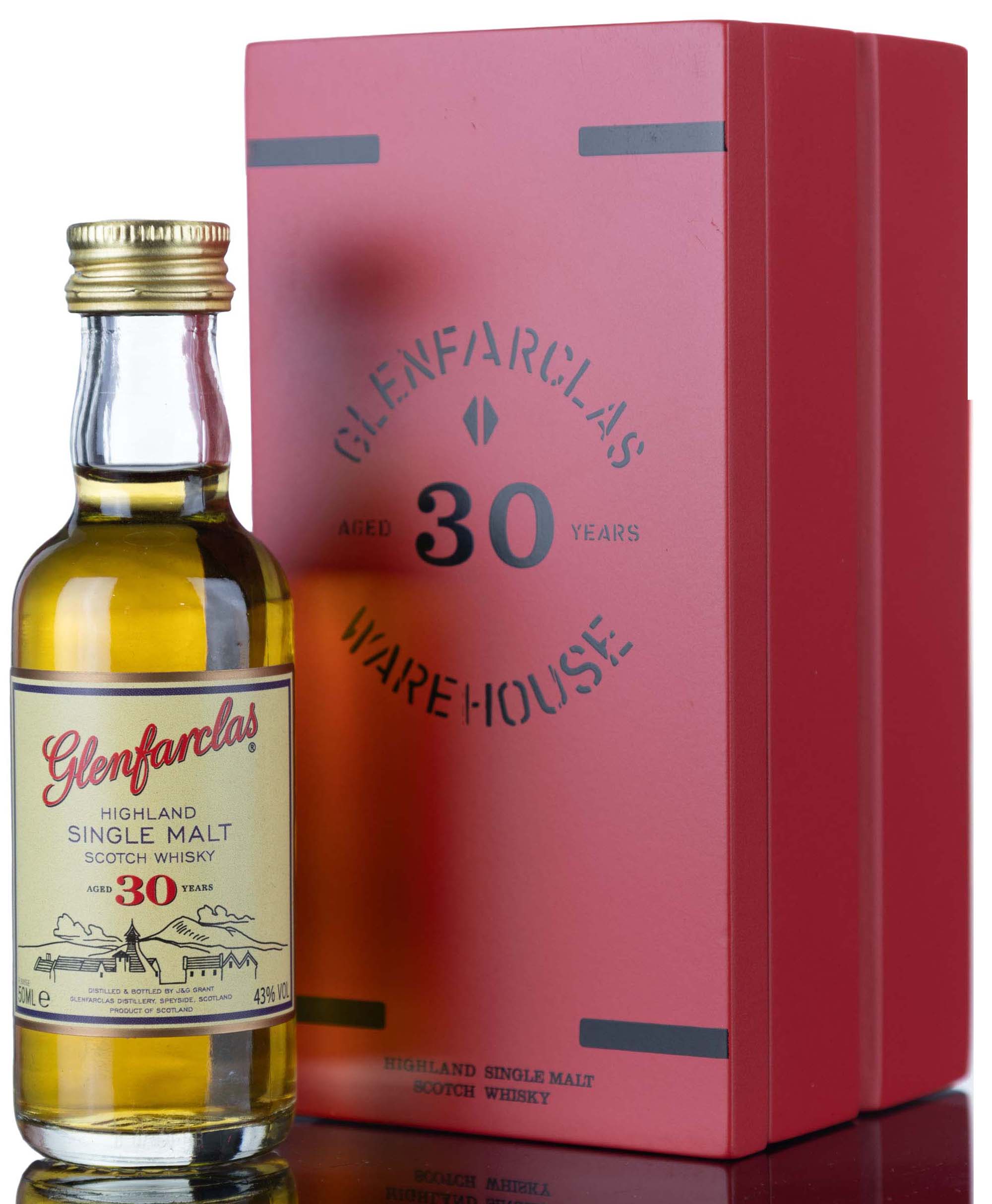 Glenfarclas 30 Year Old - Warehouse Edition - 2019 Release - Miniature