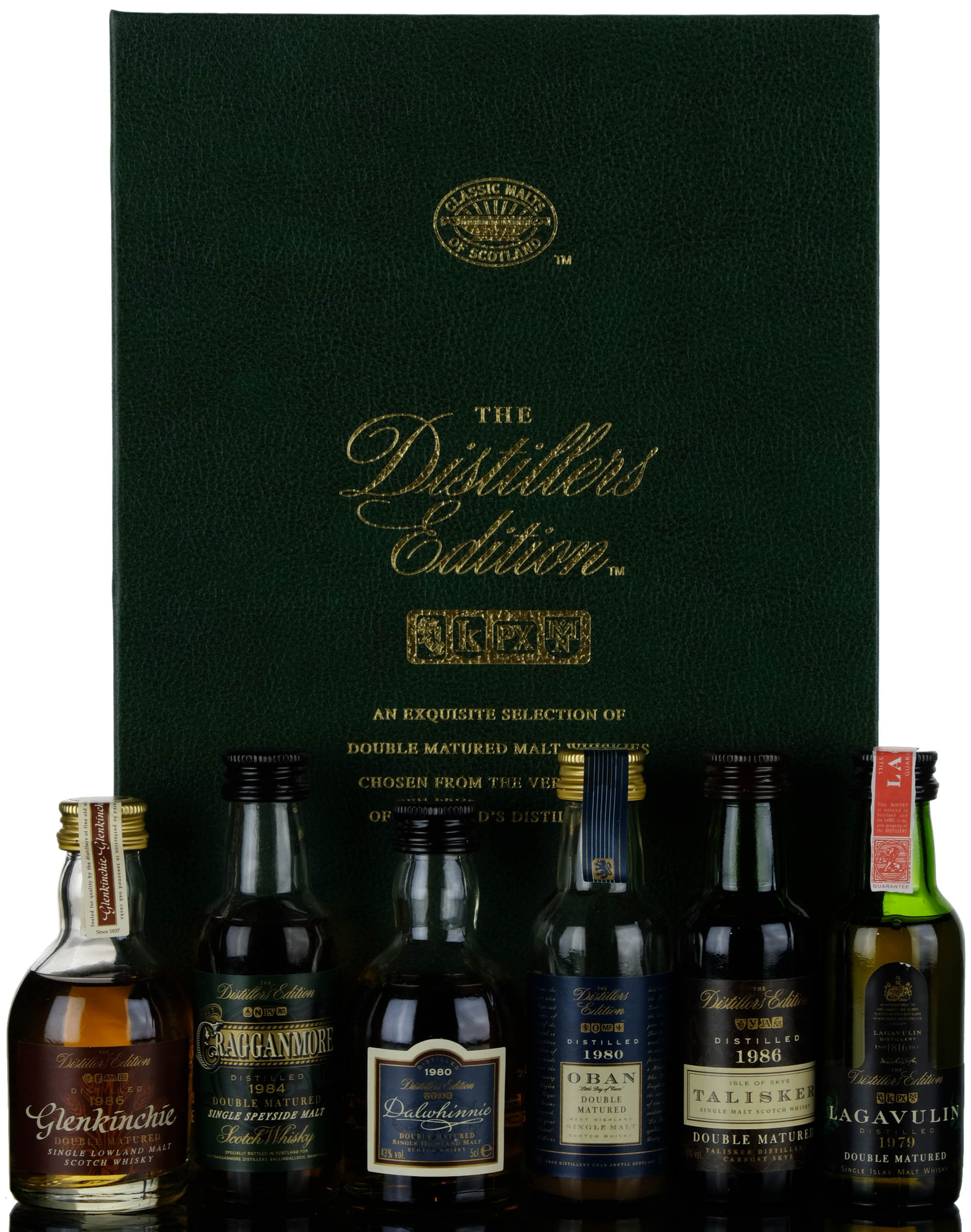 Classic Malts Distillers Edition Miniature Collection