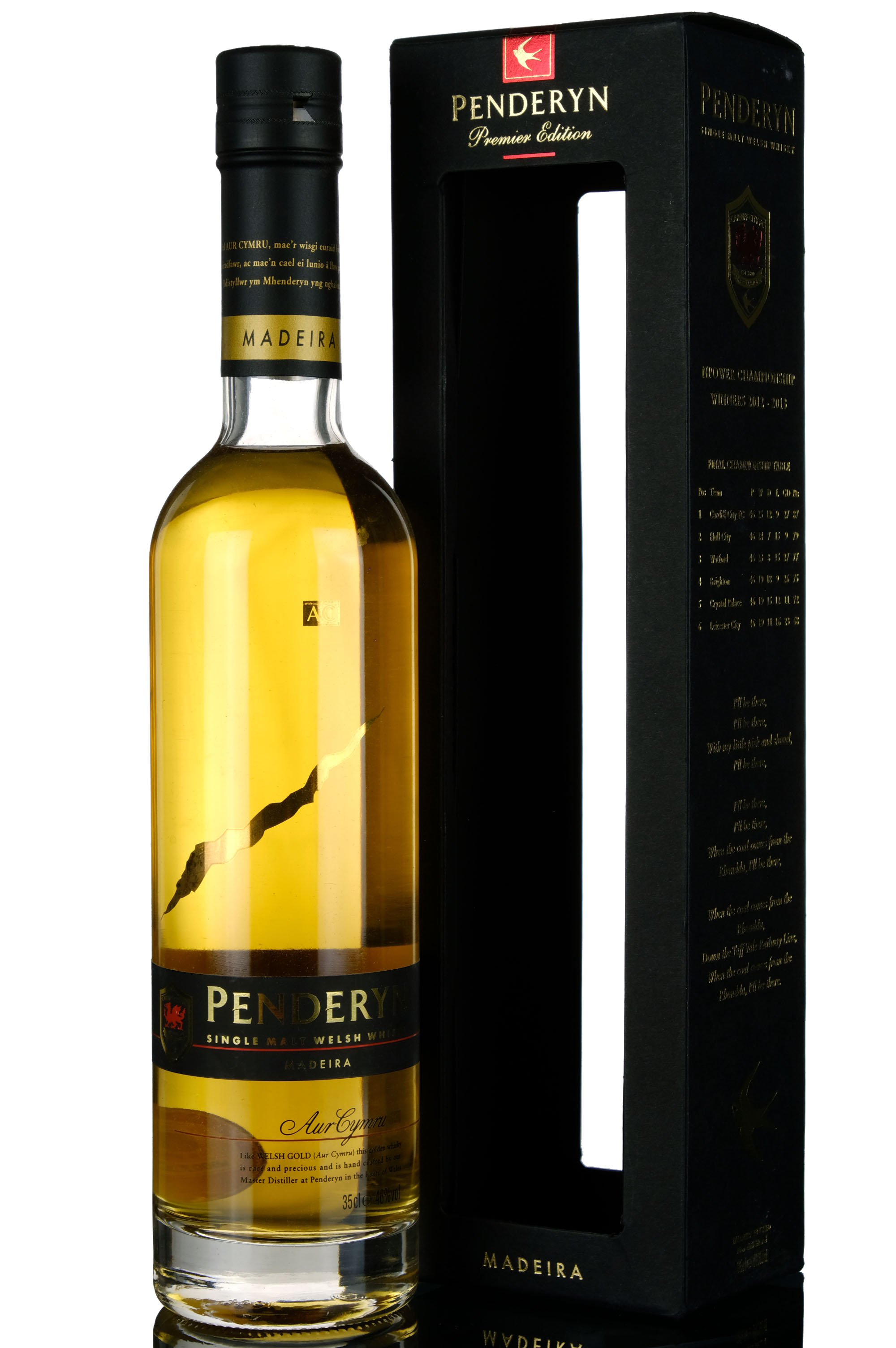 Penderyn Premier Edition - Cardiff City FC NPower Championship 2012-2013 Winners