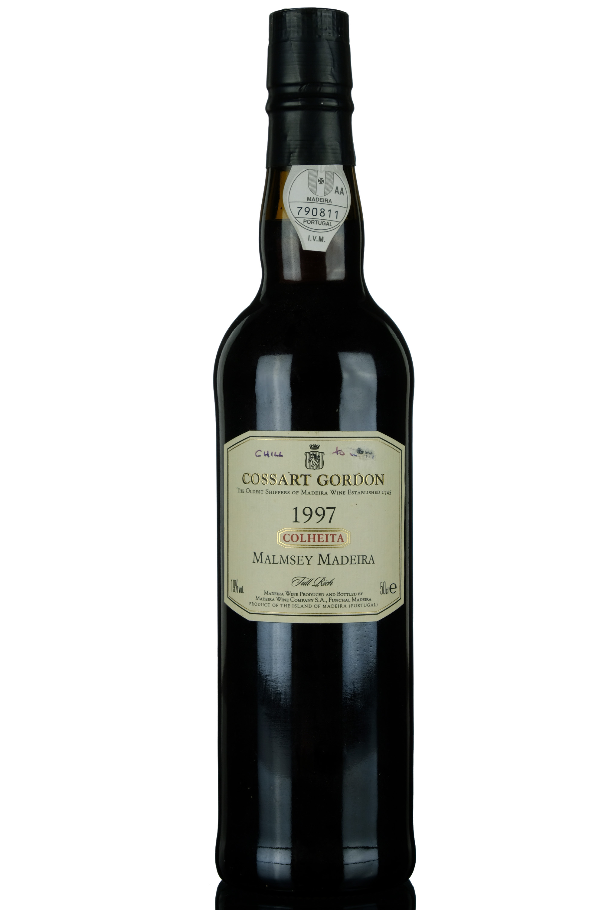 Cossart Gordon 1997 - Colheita Malmsey Madeira - Half Litre