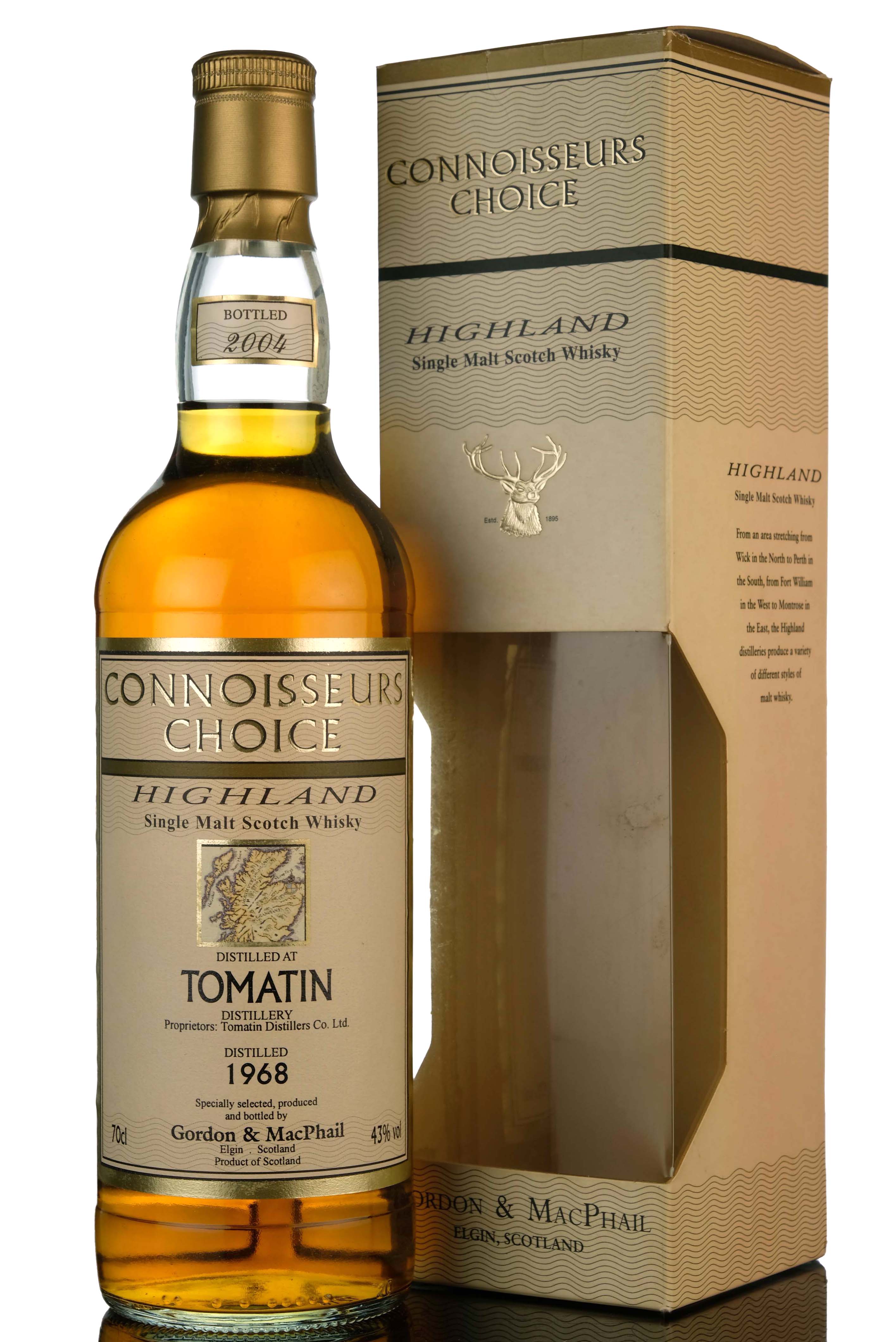 Tomatin 1968-2003 - Gordon & MacPhail - Connoisseurs Choice