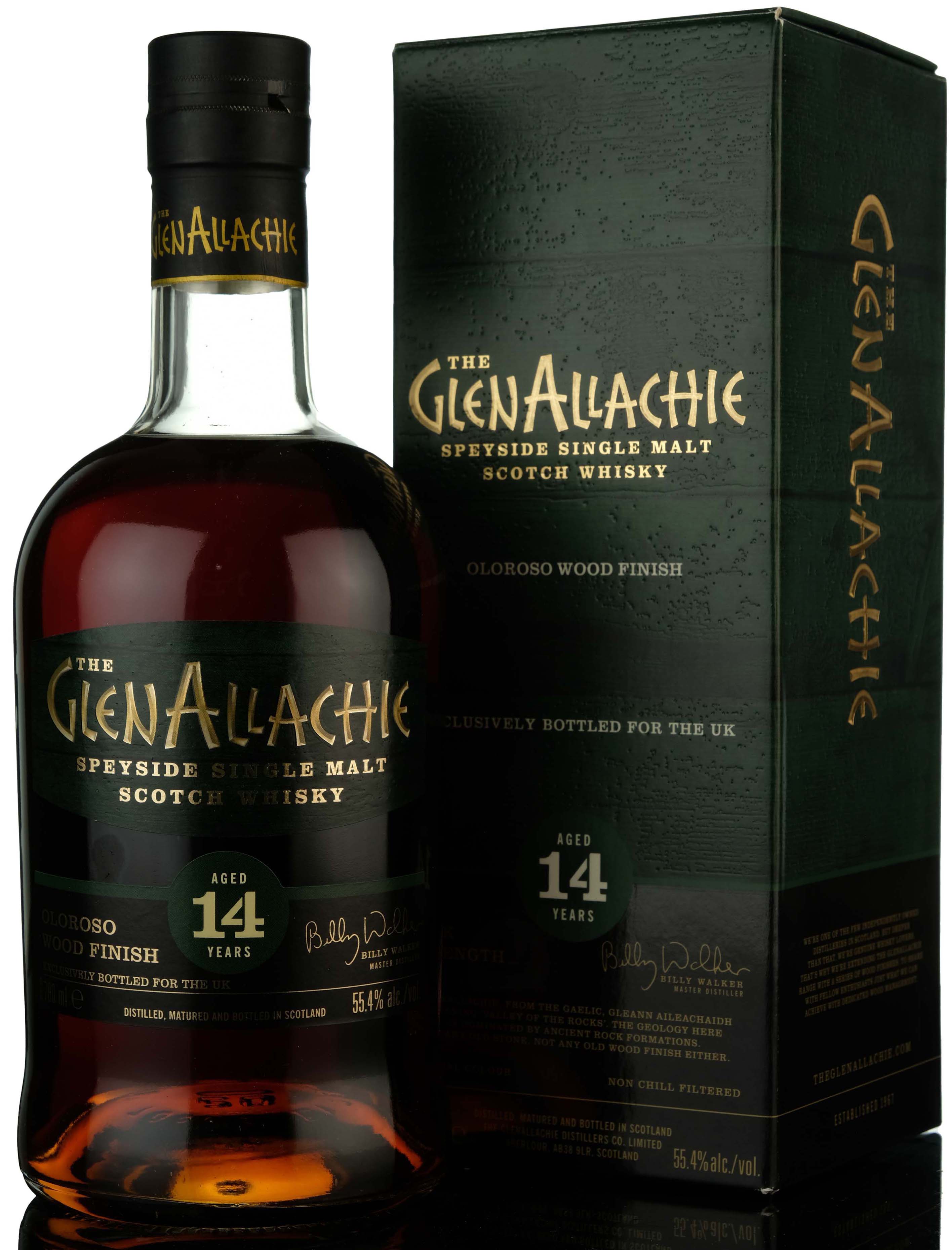 Glenallachie 14 Year Old - Oloroso Wood Finish - UK Exclusive - 2021 Release