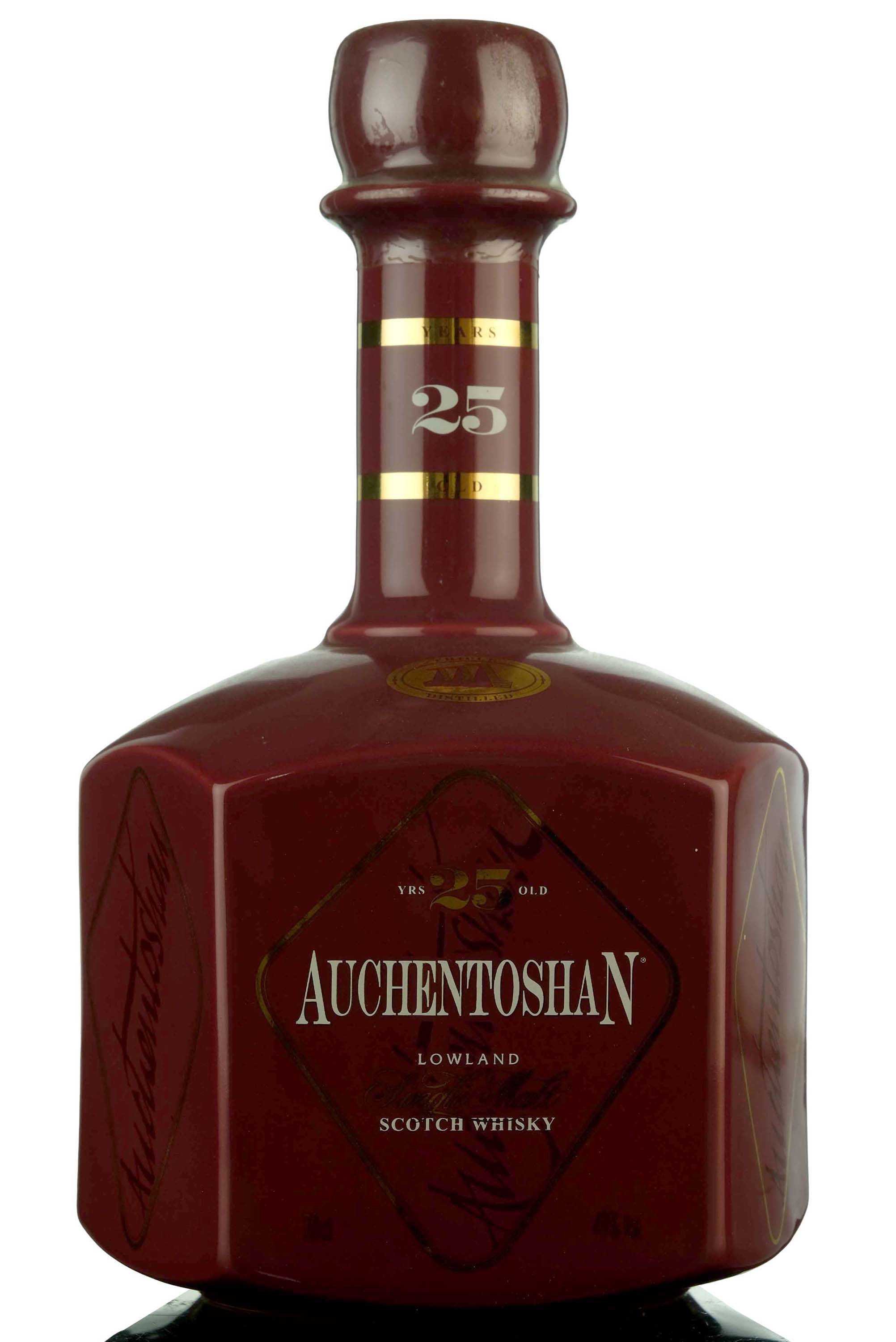 Auchentoshan 25 Year Old - 1990s - Ceramic