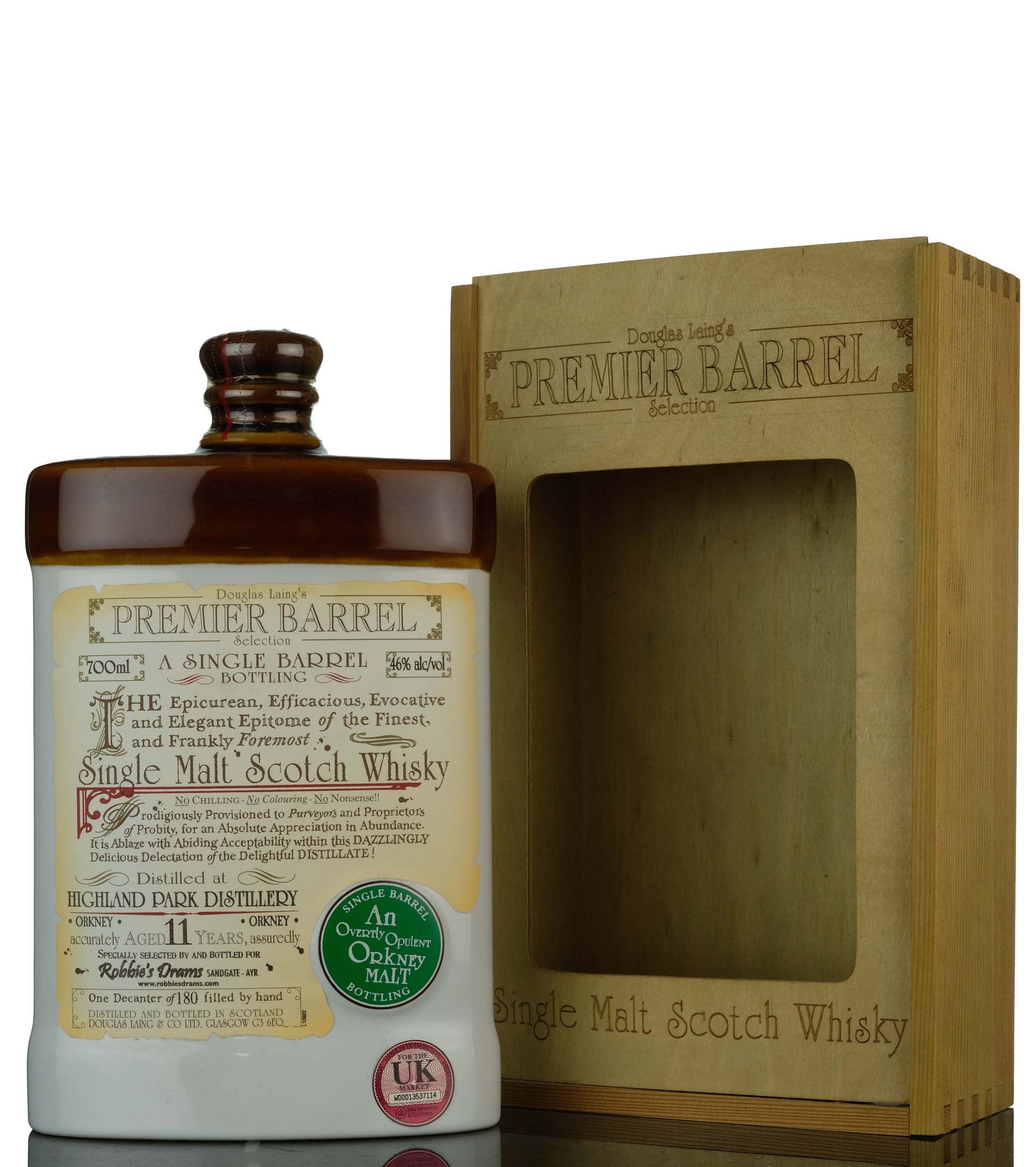 Highland Park 11 Year Old - Douglas Laing Premier Barrel - Single Cask