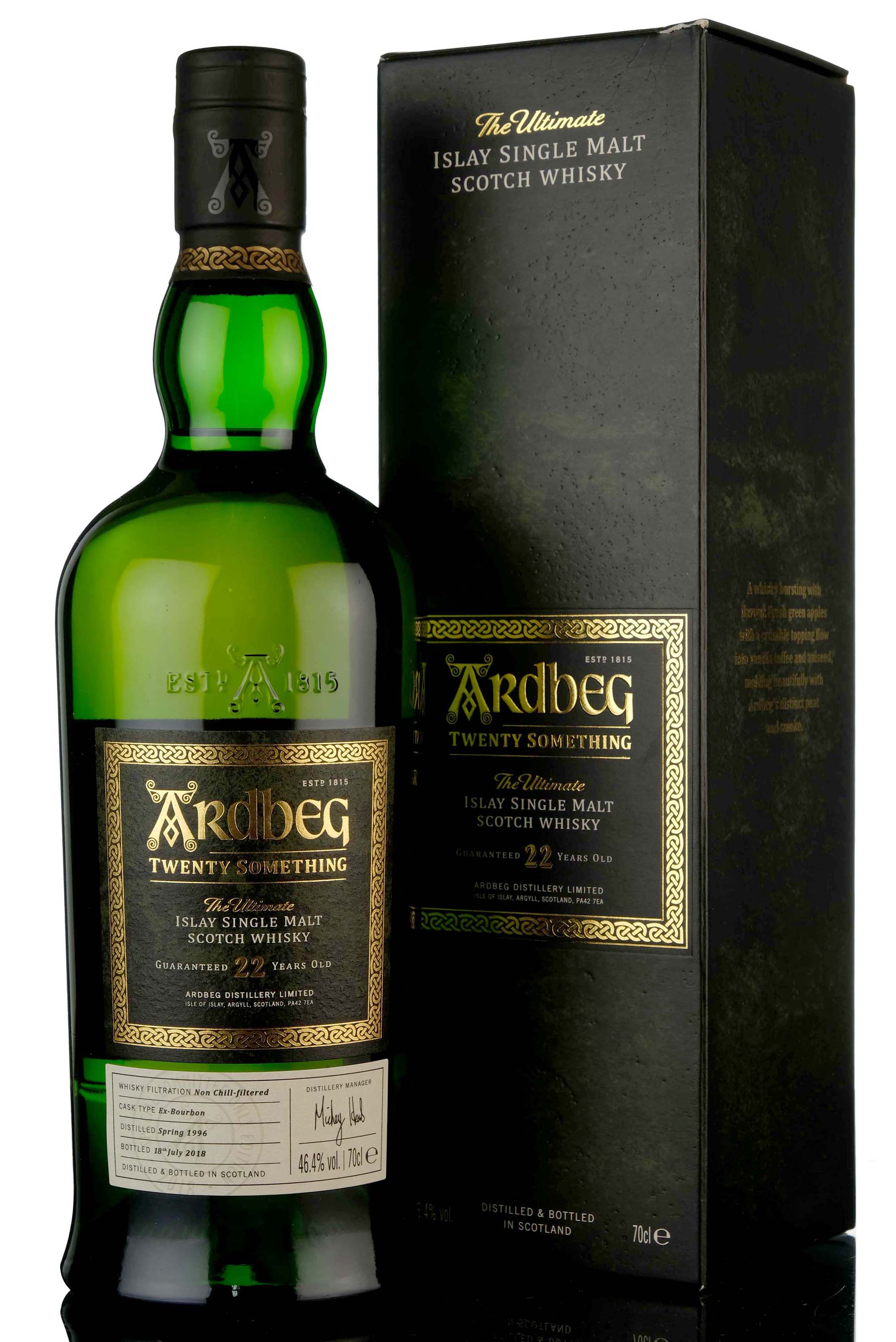 Ardbeg 1996-2018 - 22 Year Old - Twenty Something