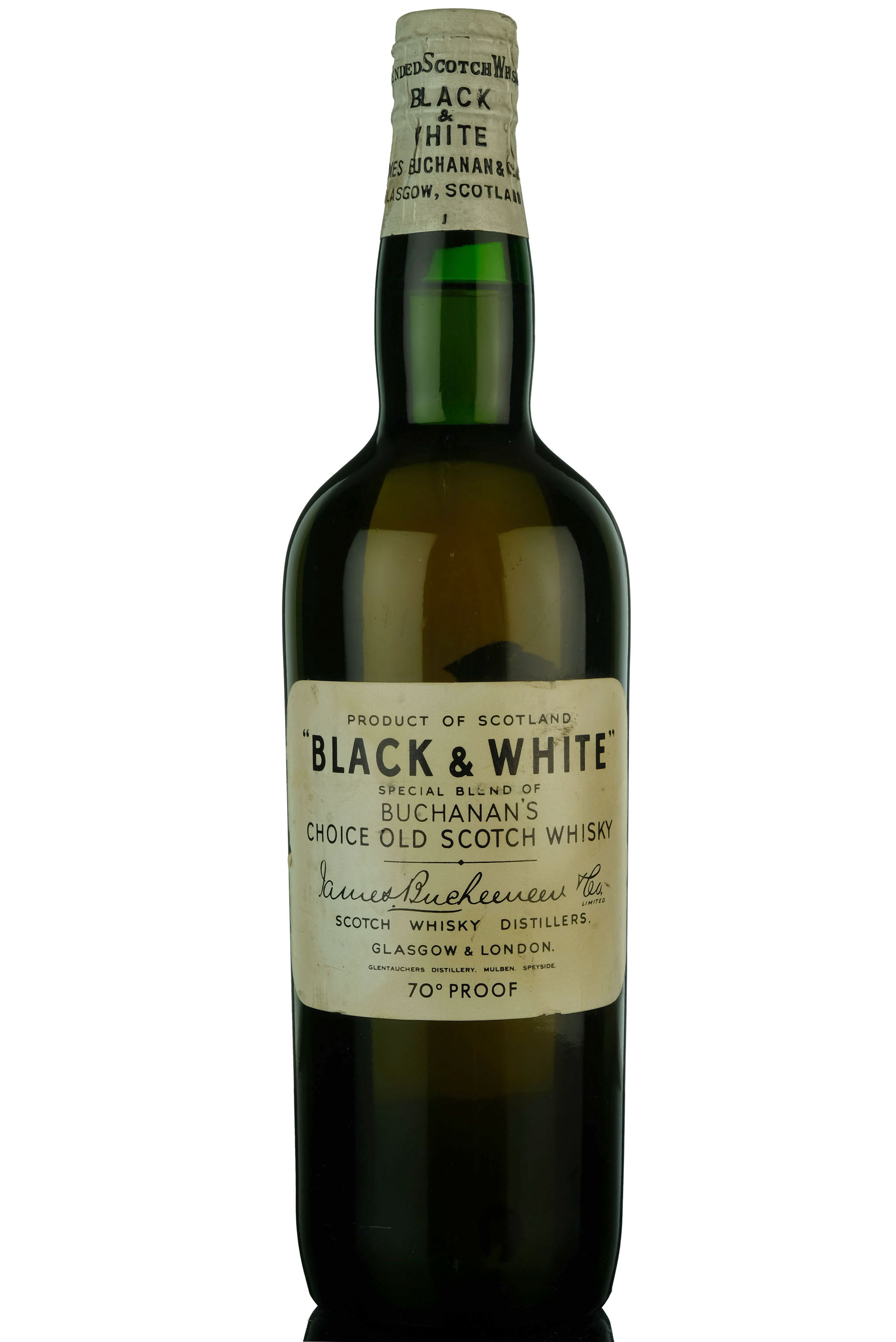 Buchanans Black & White - 1950s