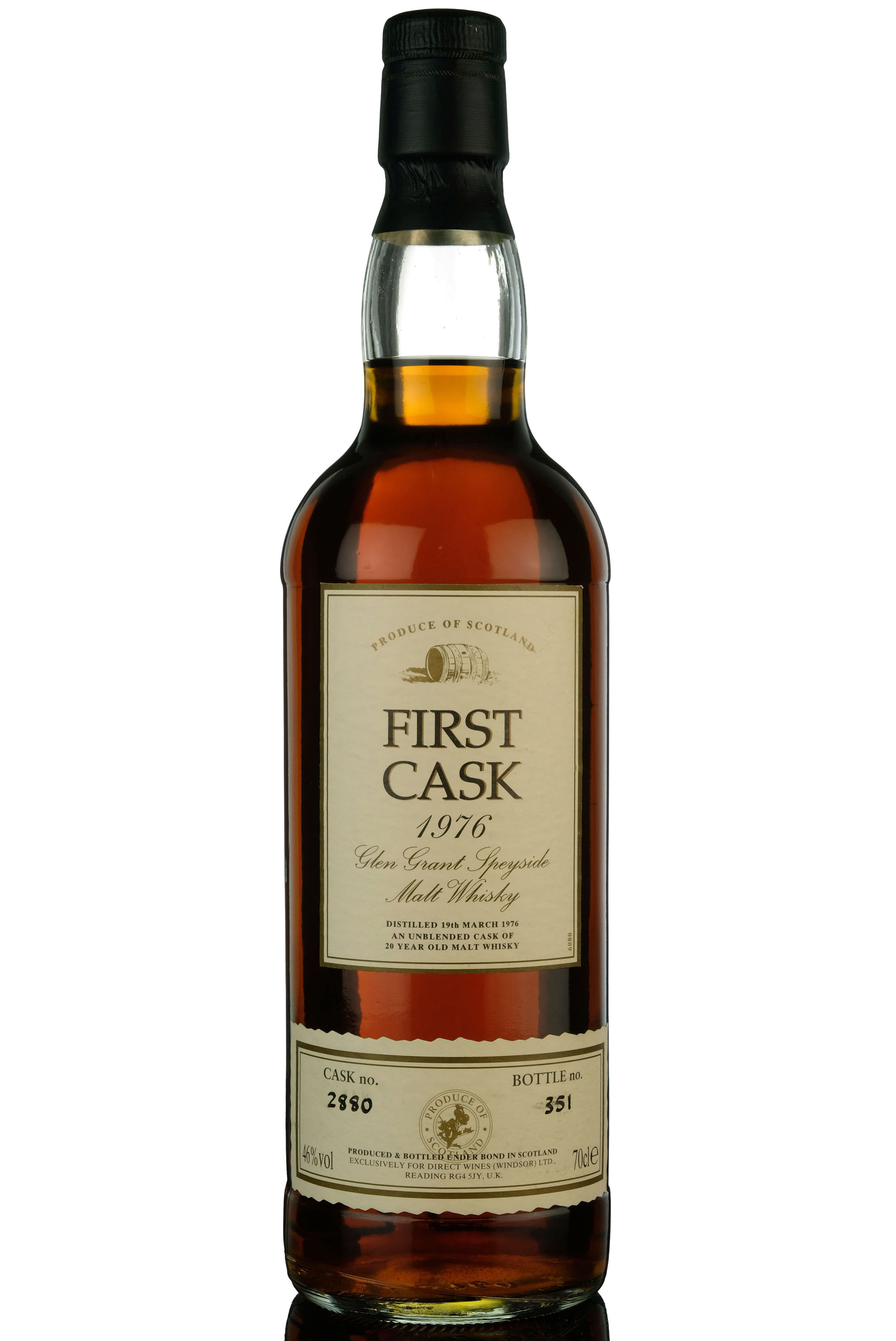 Glen Grant 1976 - 20 Year Old - First Cask - Single Cask 2880