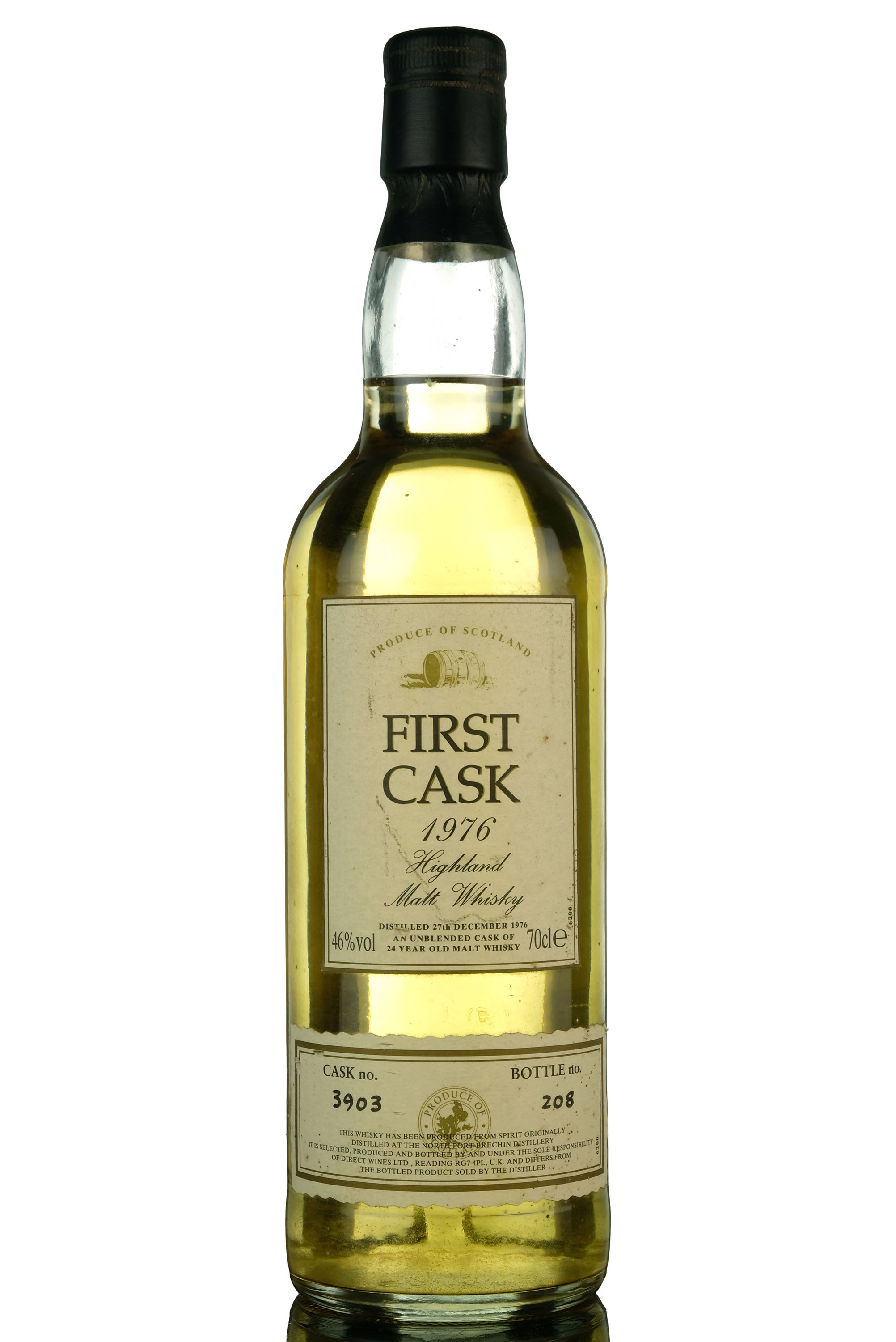 North Port Brechin 1976 - 24 Year Old - First Cask - Single Cask 3904