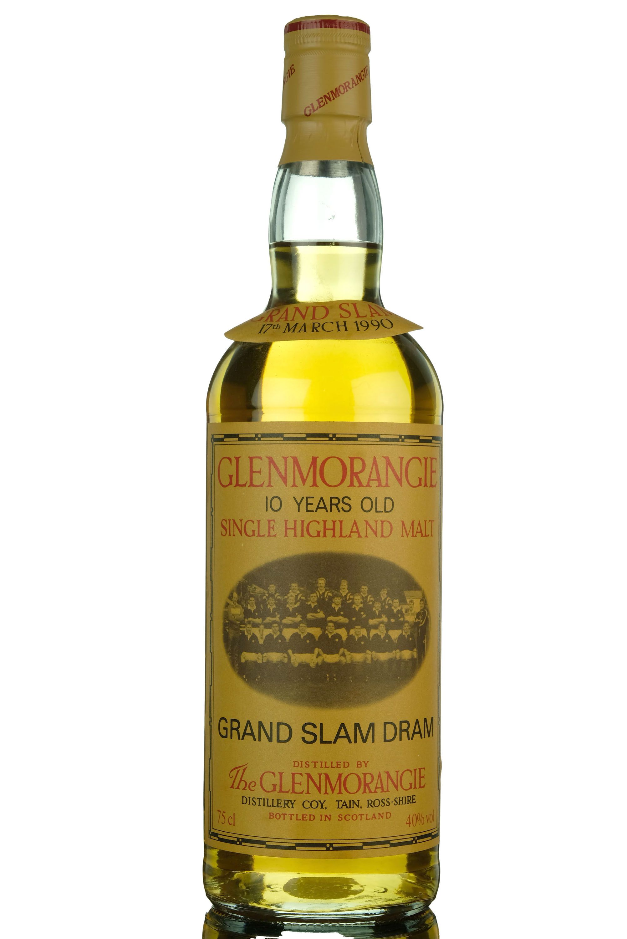 Glenmorangie 10 Year Old - Grand Slam Dram 1990