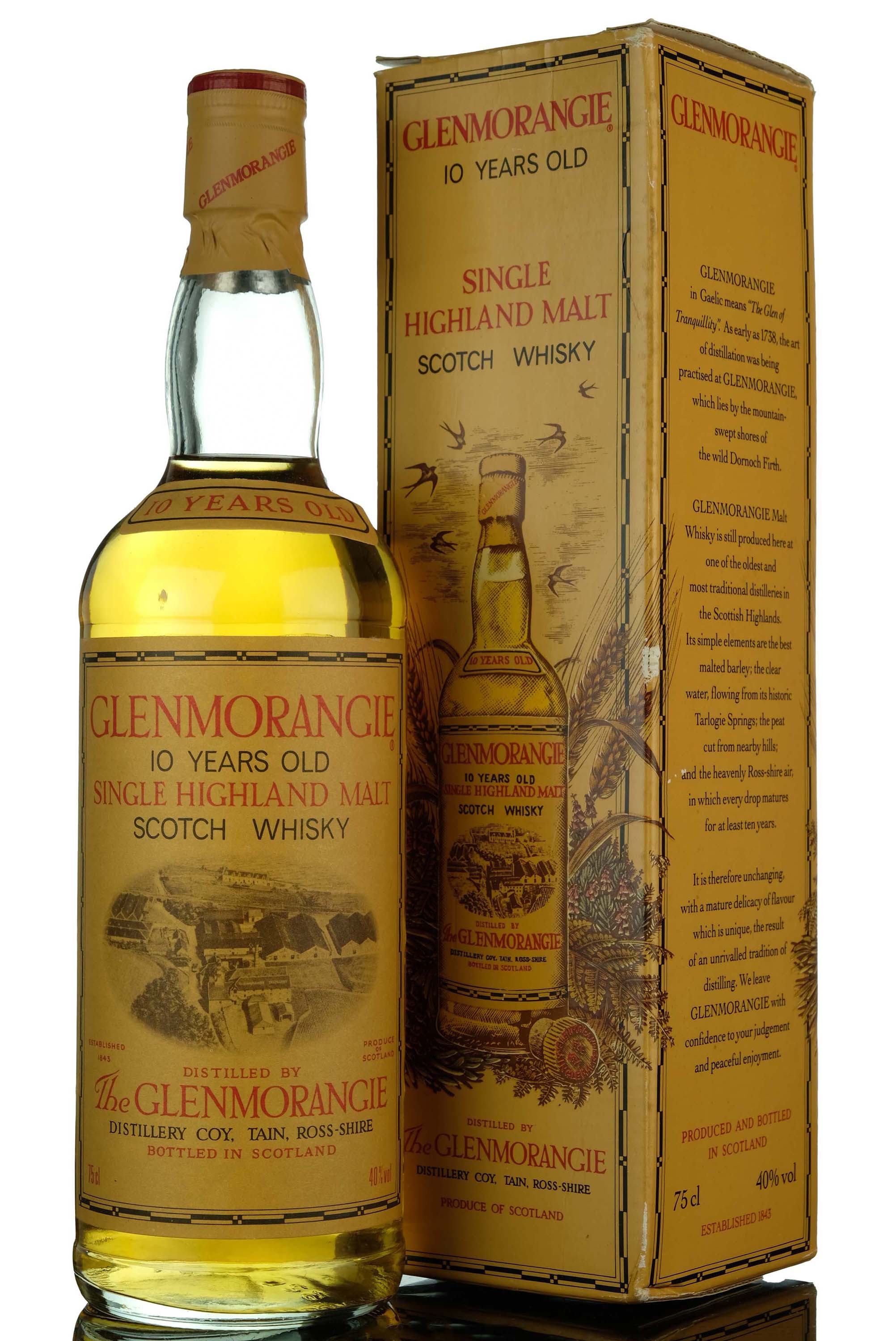 Glenmorangie 10 Year Old - Circa 1990