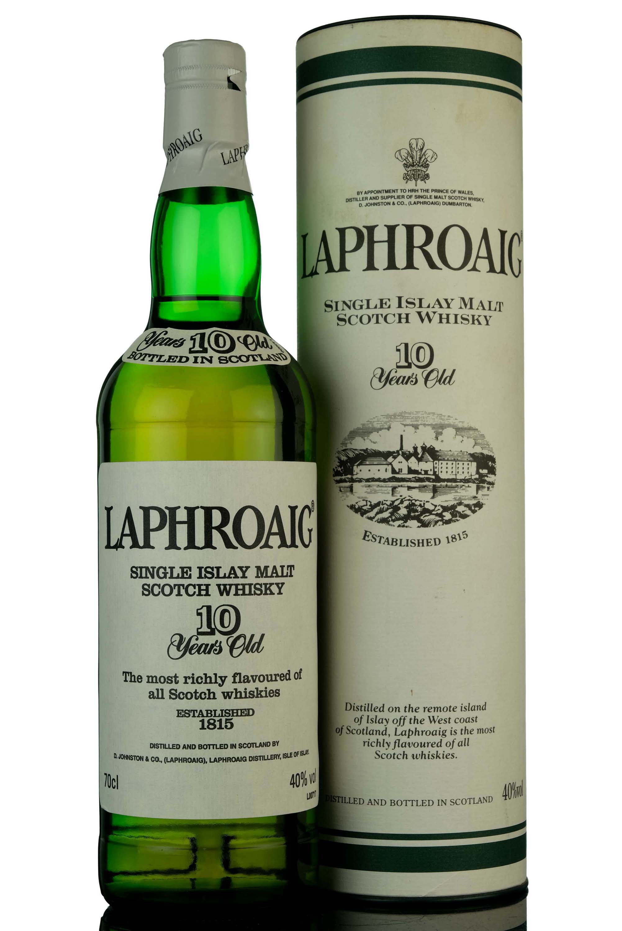 Laphroaig 10 Year Old - Late 1990s