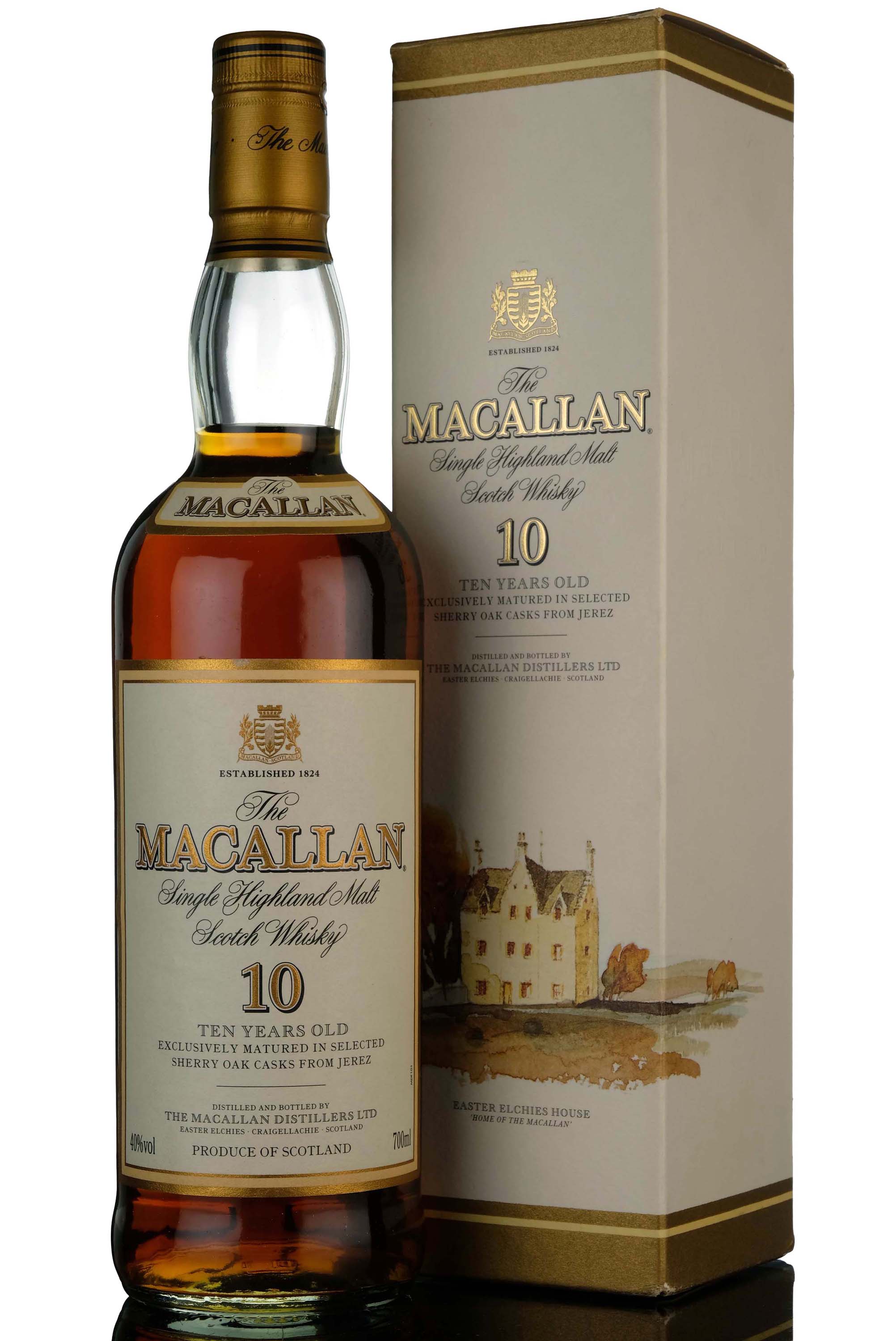 Macallan 10 Year Old - Sherry Cask - Early 2000s