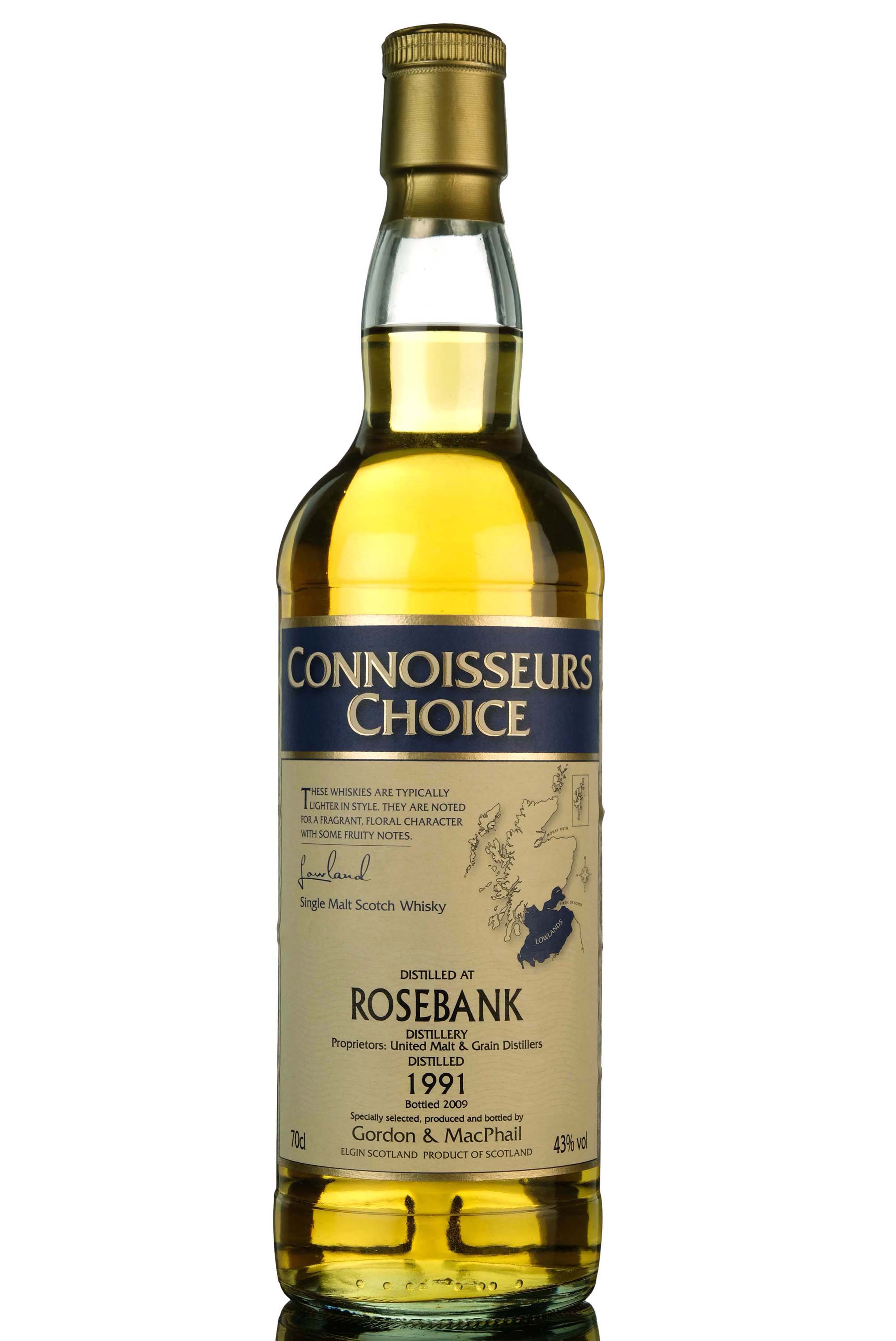 Rosebank 1991-2009 - Gordon & MacPhail - Connoisseurs Choice