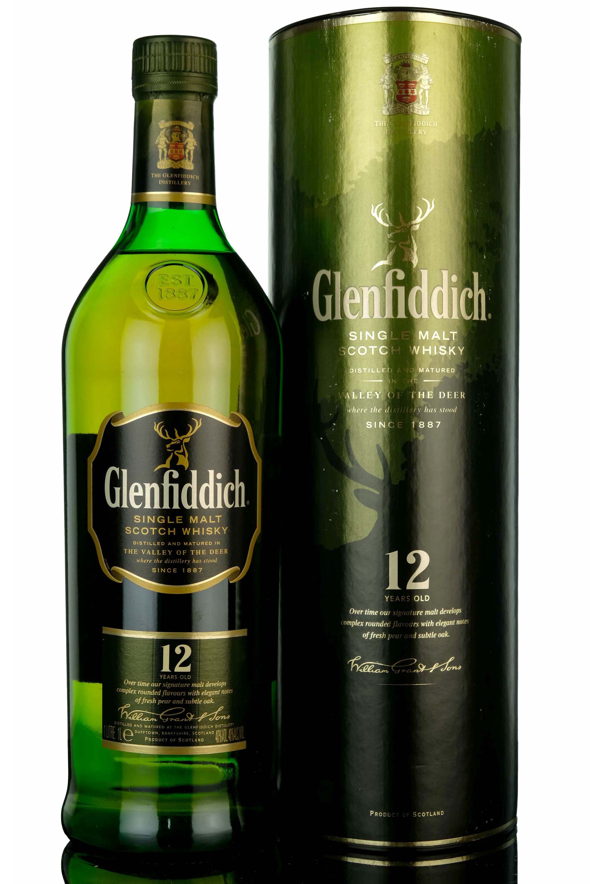 Glenfiddich 12 Year Old - 1 Litre