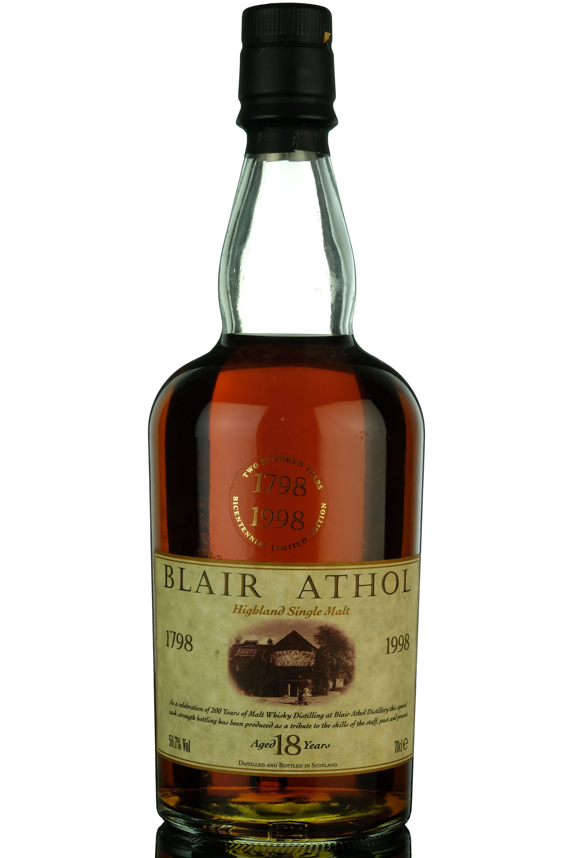 Blair Athol 18 Year Old - Bicentenary 1798-1998