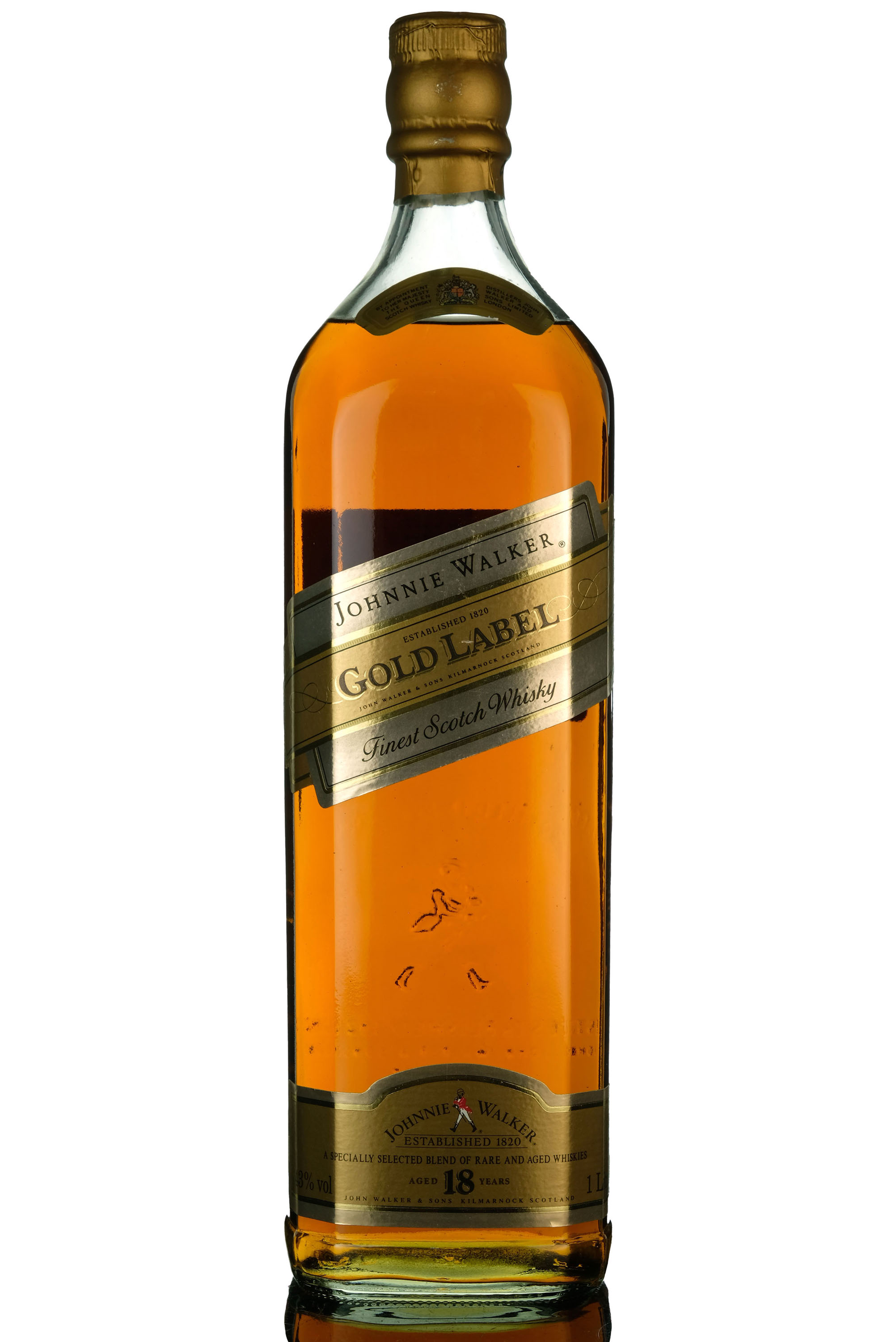 Johnnie Walker 18 Year Old - Gold Label - 1 Litre