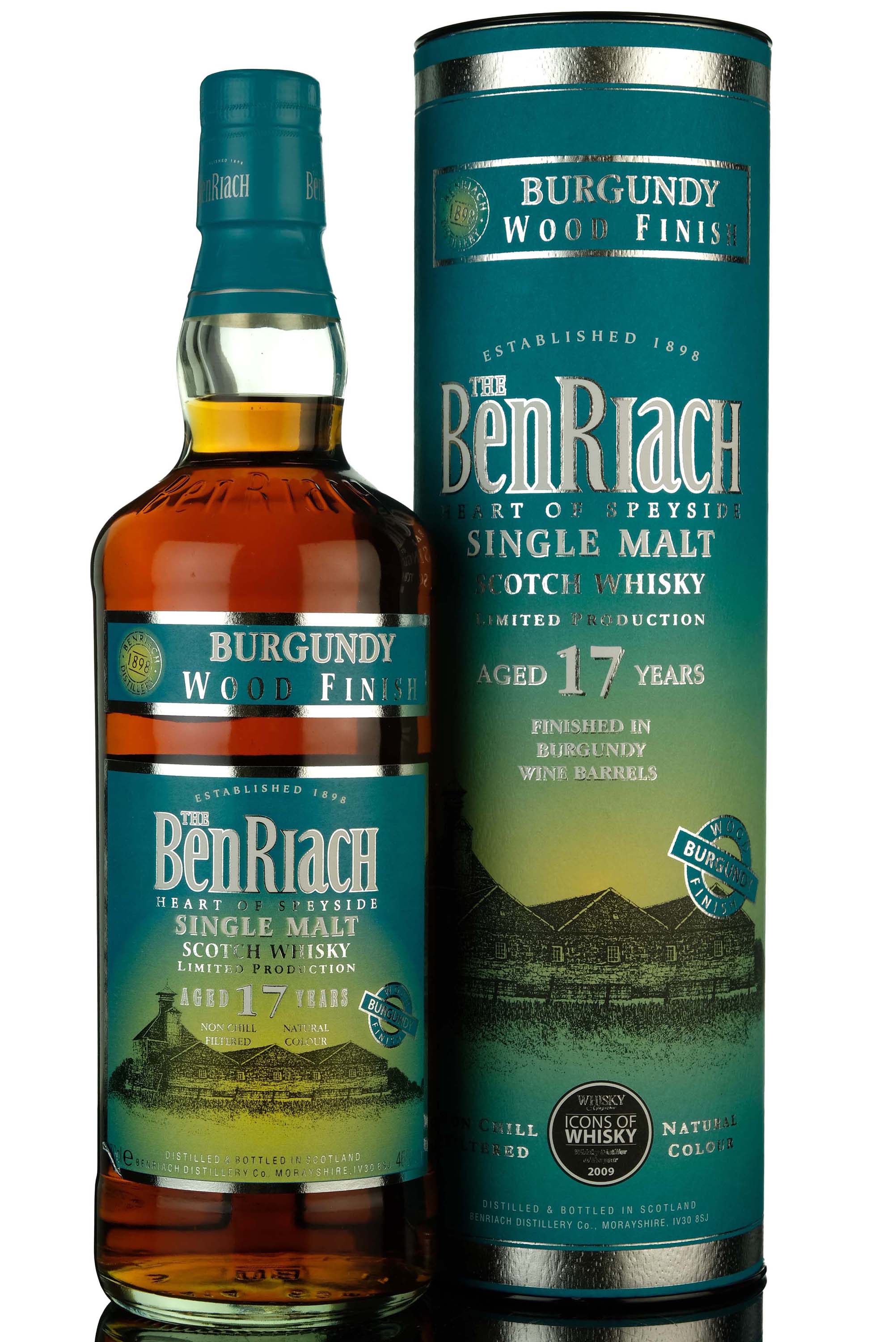 Benriach 17 Year Old - Burgundy Wood Finish