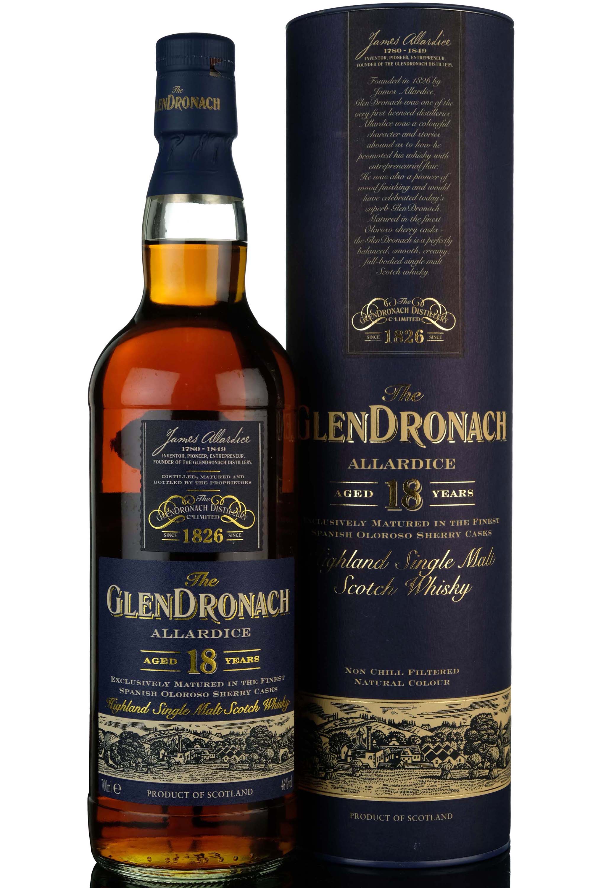 Glendronach 18 Year Old - Allardice - Lot 2 - 2009 Release