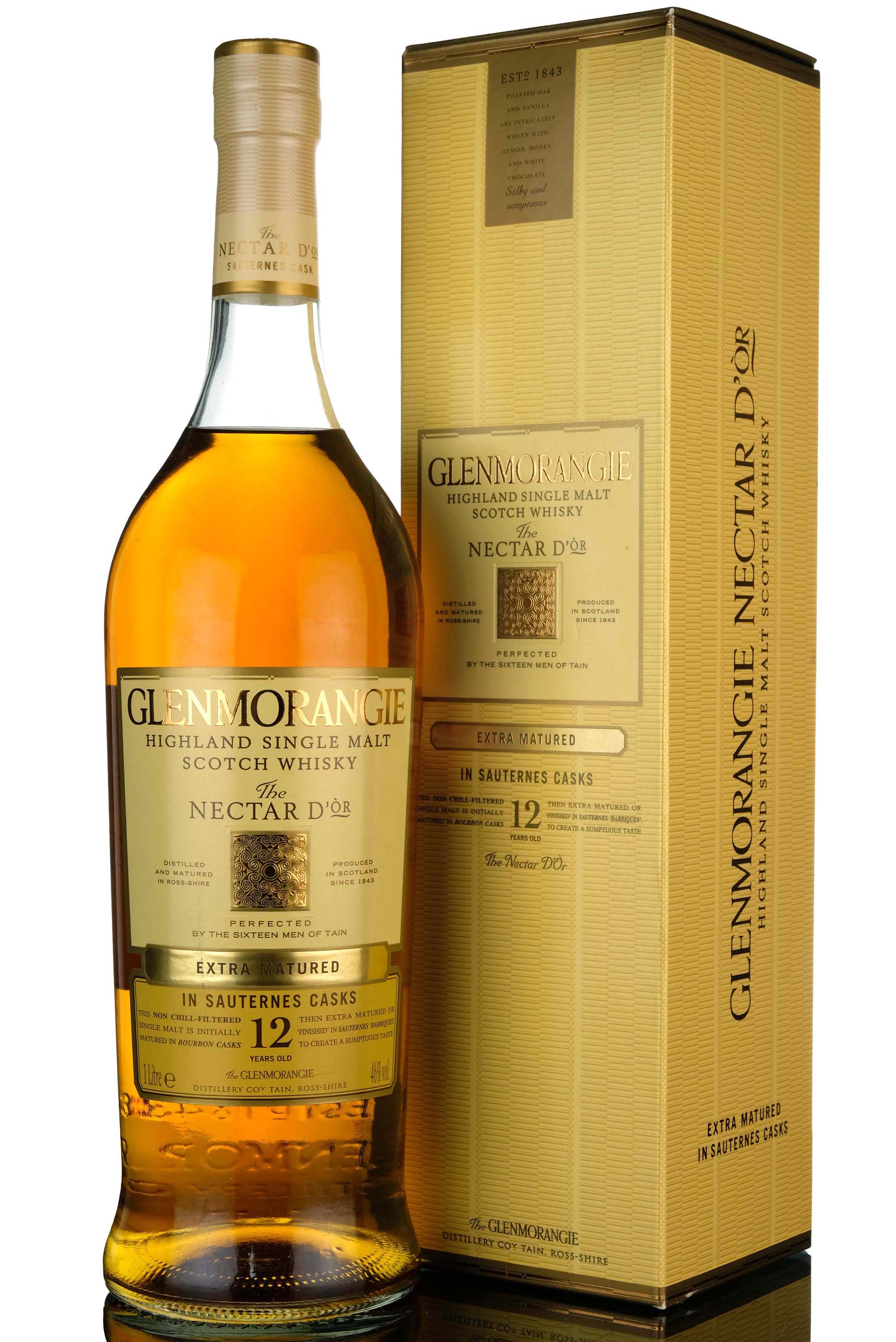 Glenmorangie 12 Year Old - Nectar Dor - 1 Litre