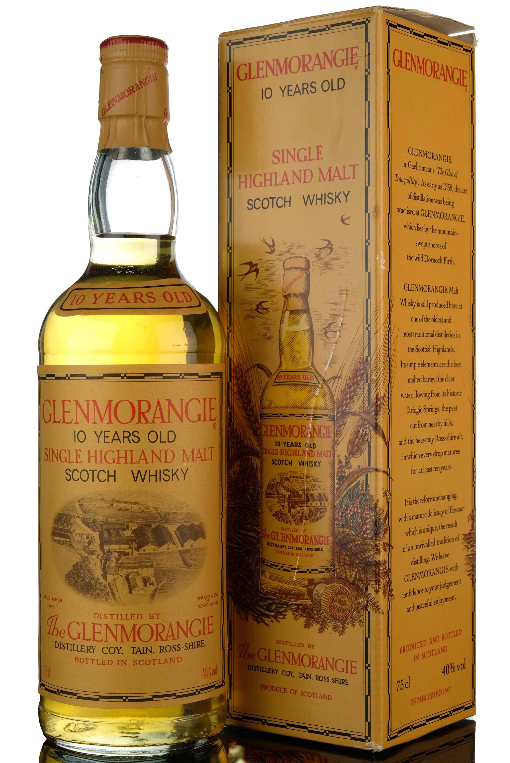 Glenmorangie 10 Year Old - Circa 1990