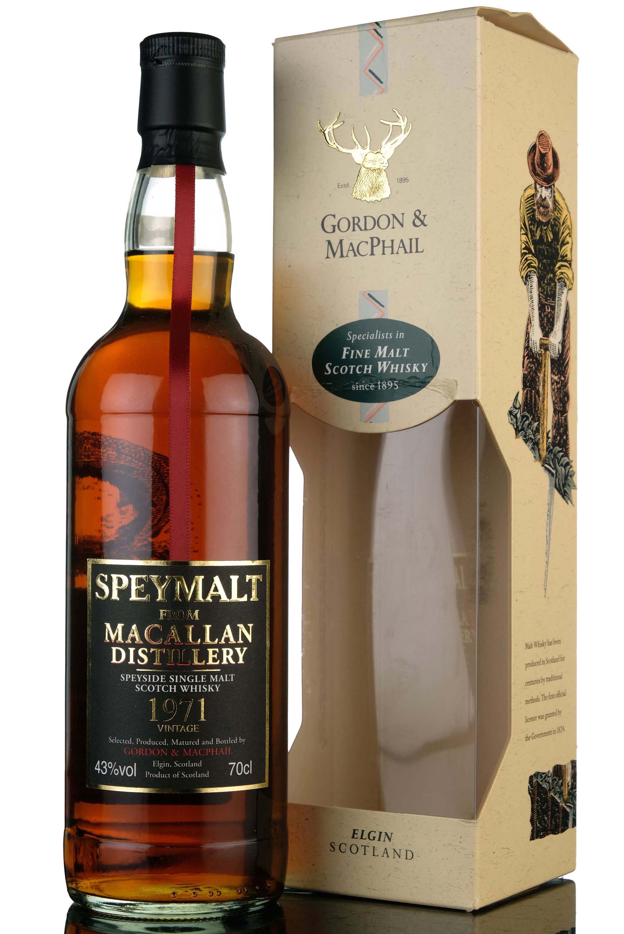 Macallan 1971-2009 - Gordon & MacPhail - Speymalt