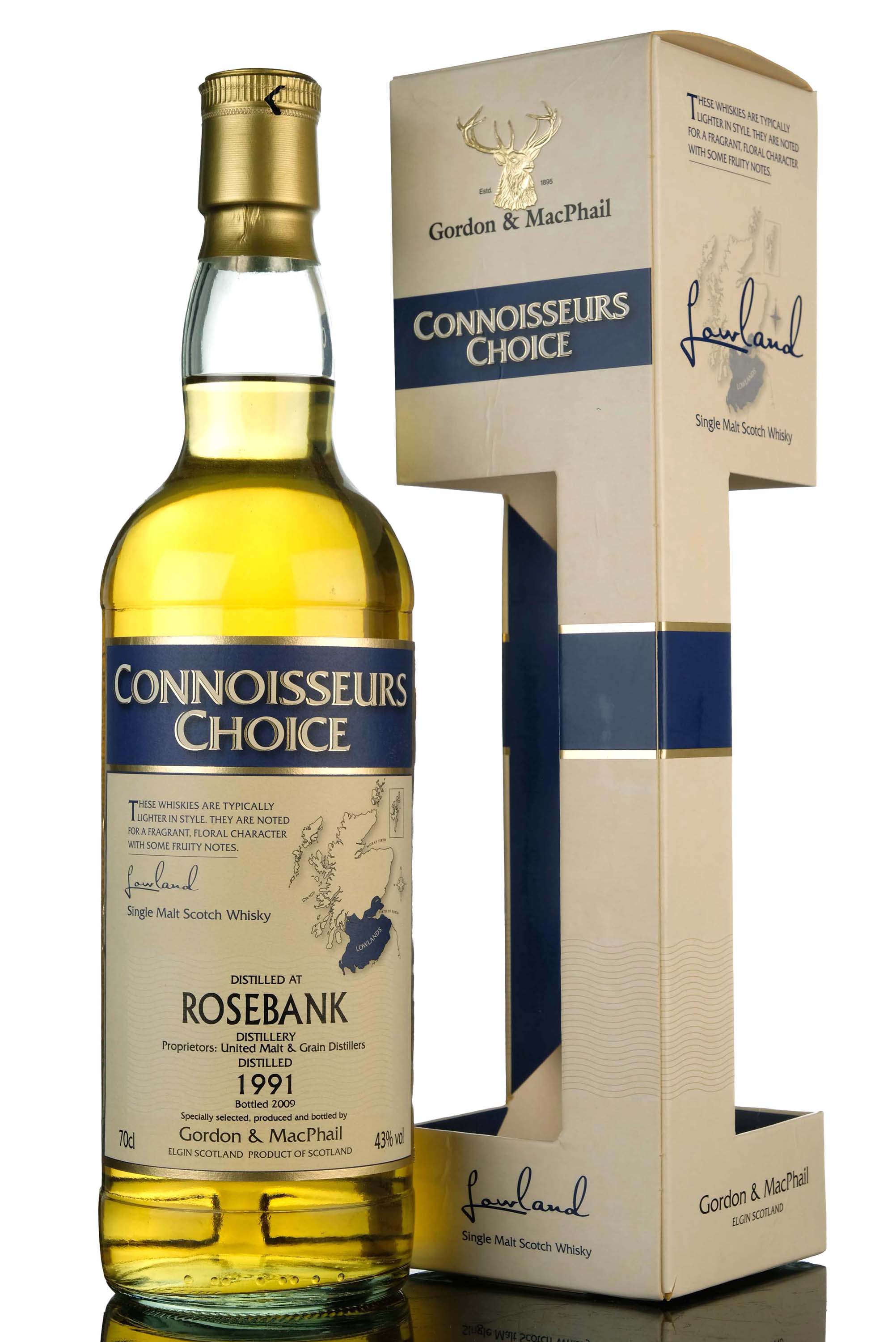 Rosebank 1991-2009 - Gordon & MacPhail - Connoisseurs Choice