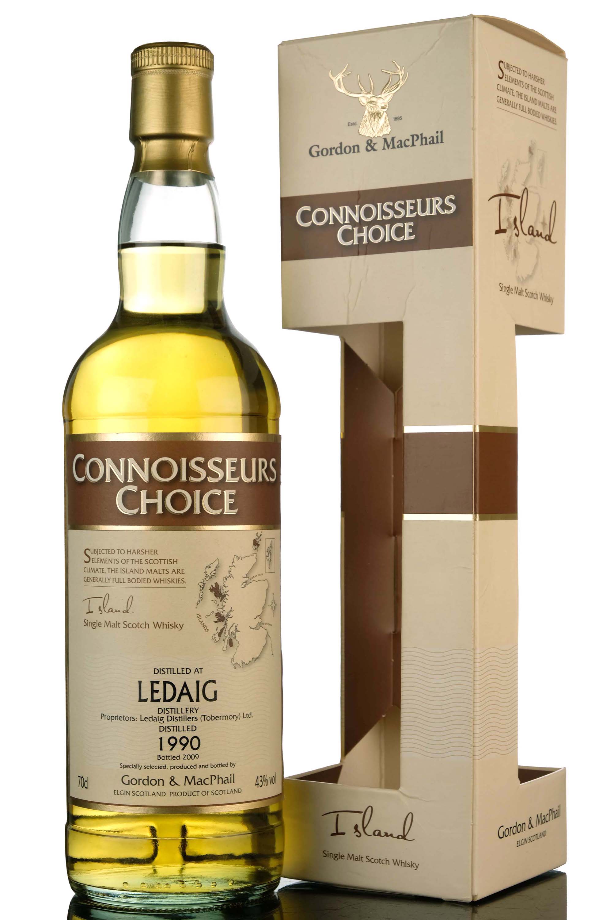 Ledaig 1990-2009 - Gordon & MacPhail - Connoisseurs Choice