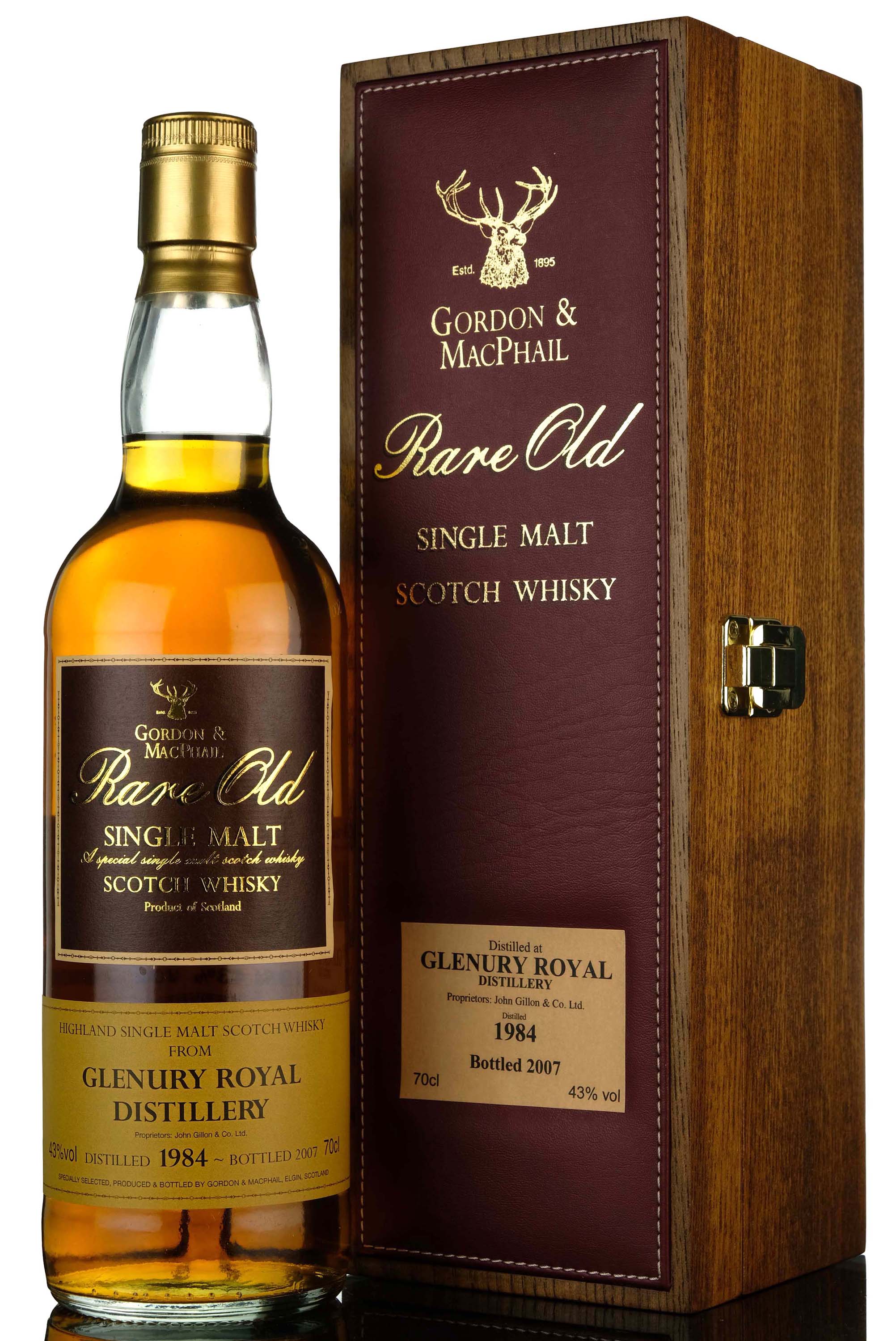 Glenury Royal 1984-2007 - Gordon & MacPhail - Rare Old