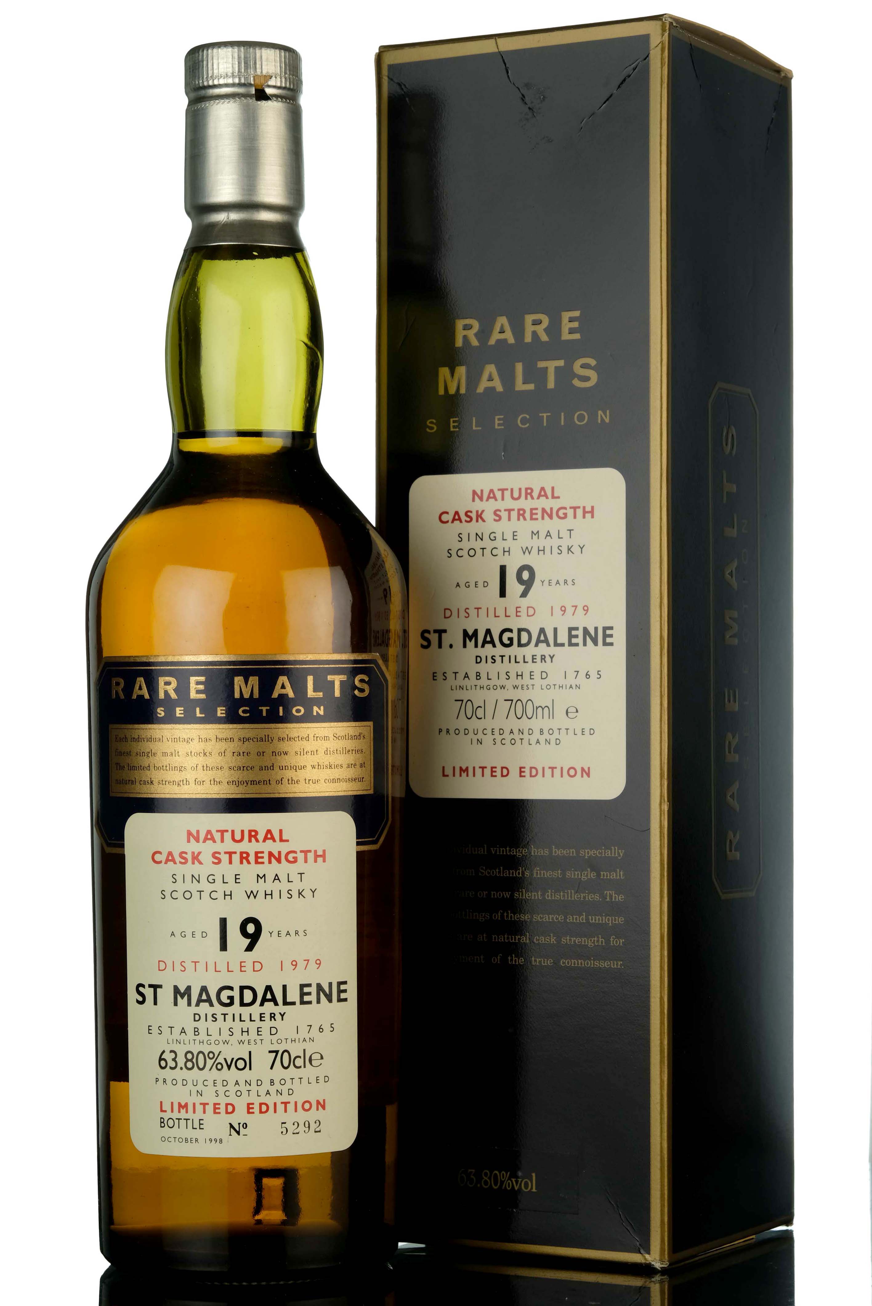 St Magdalene 1979-1998 - 19 Year Old - Rare Malts 63.80%