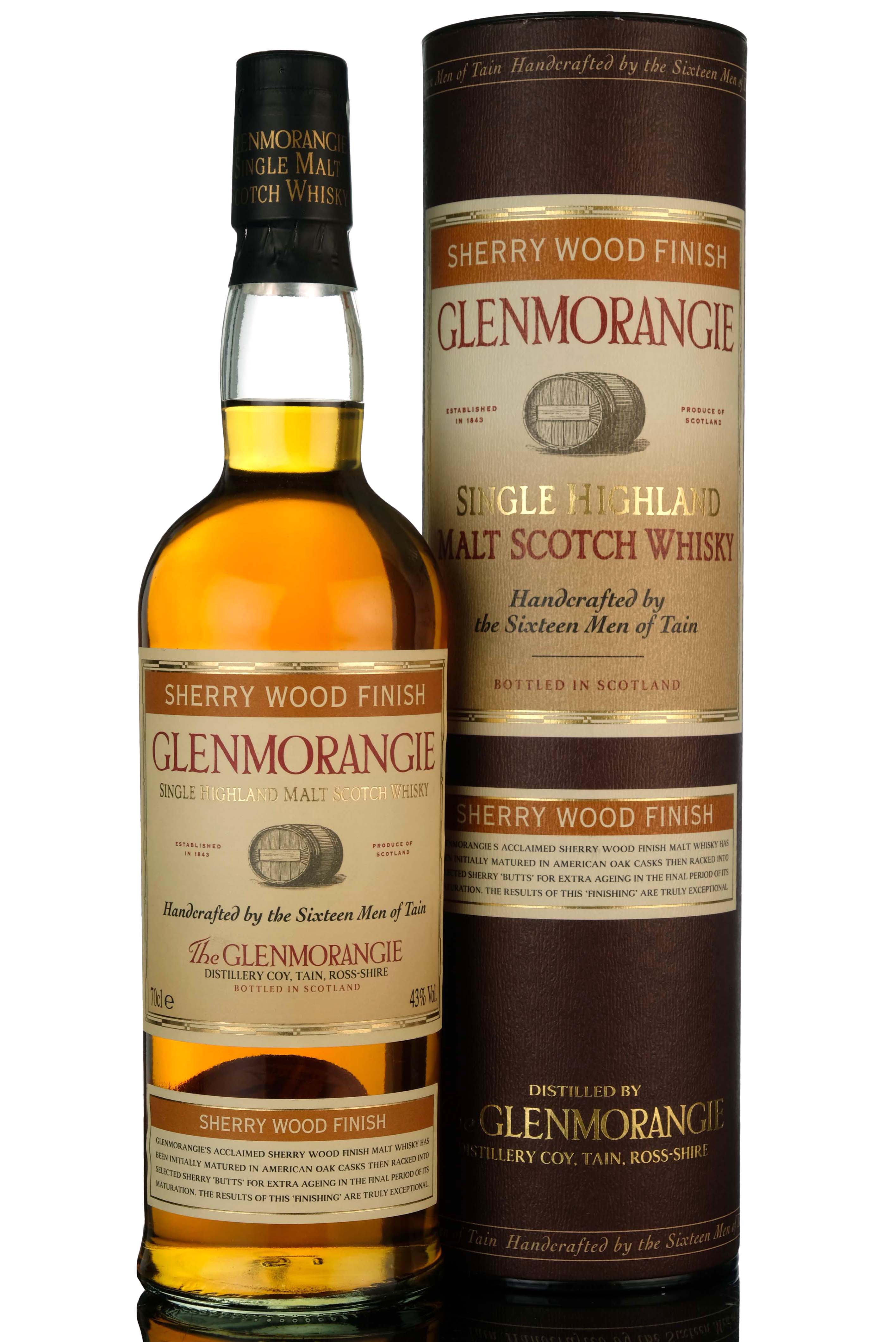 Glenmorangie Sherry Wood Finish - Circa 2000