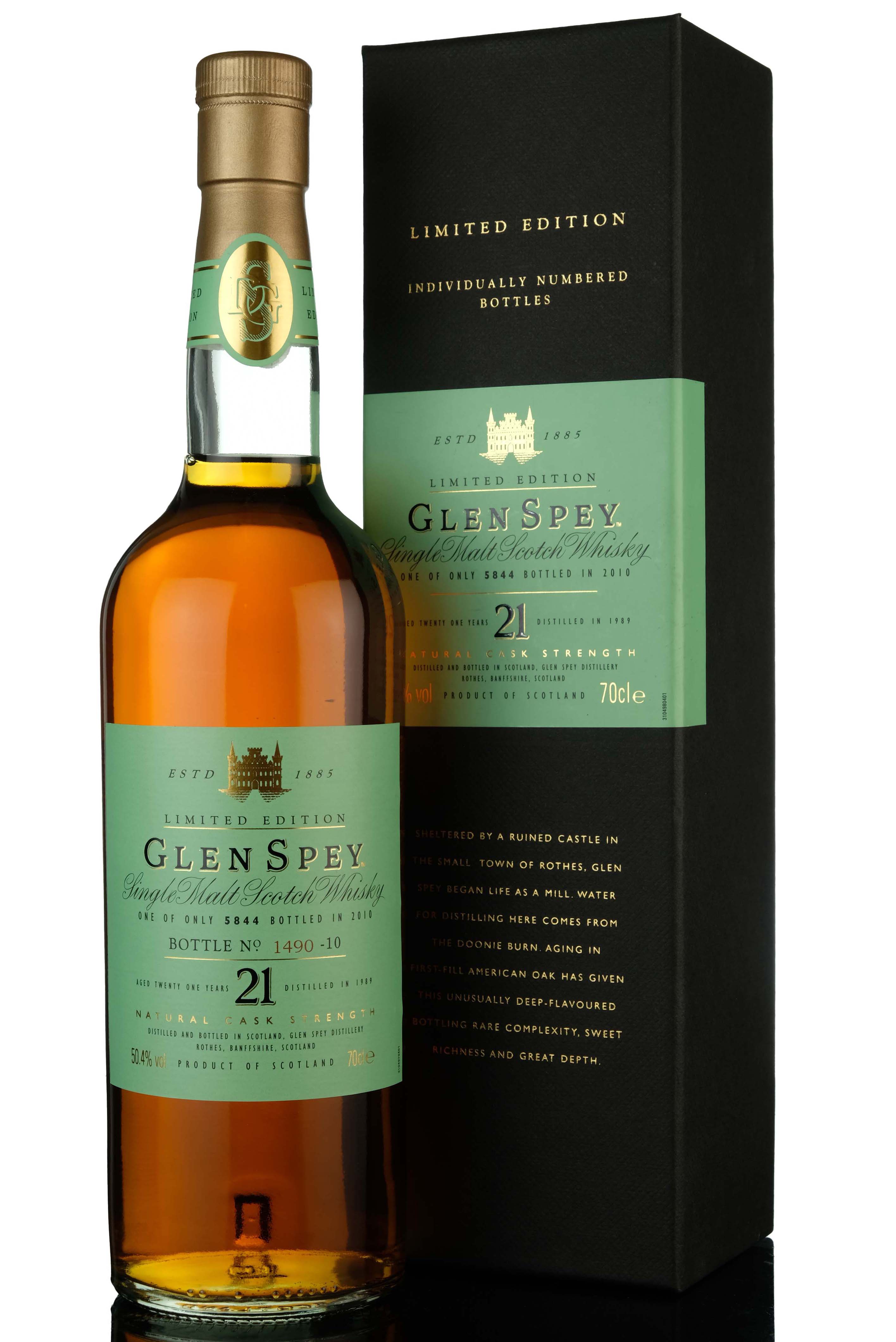 Glen Spey 1989 - 21 Year Old - Special Releases 2010