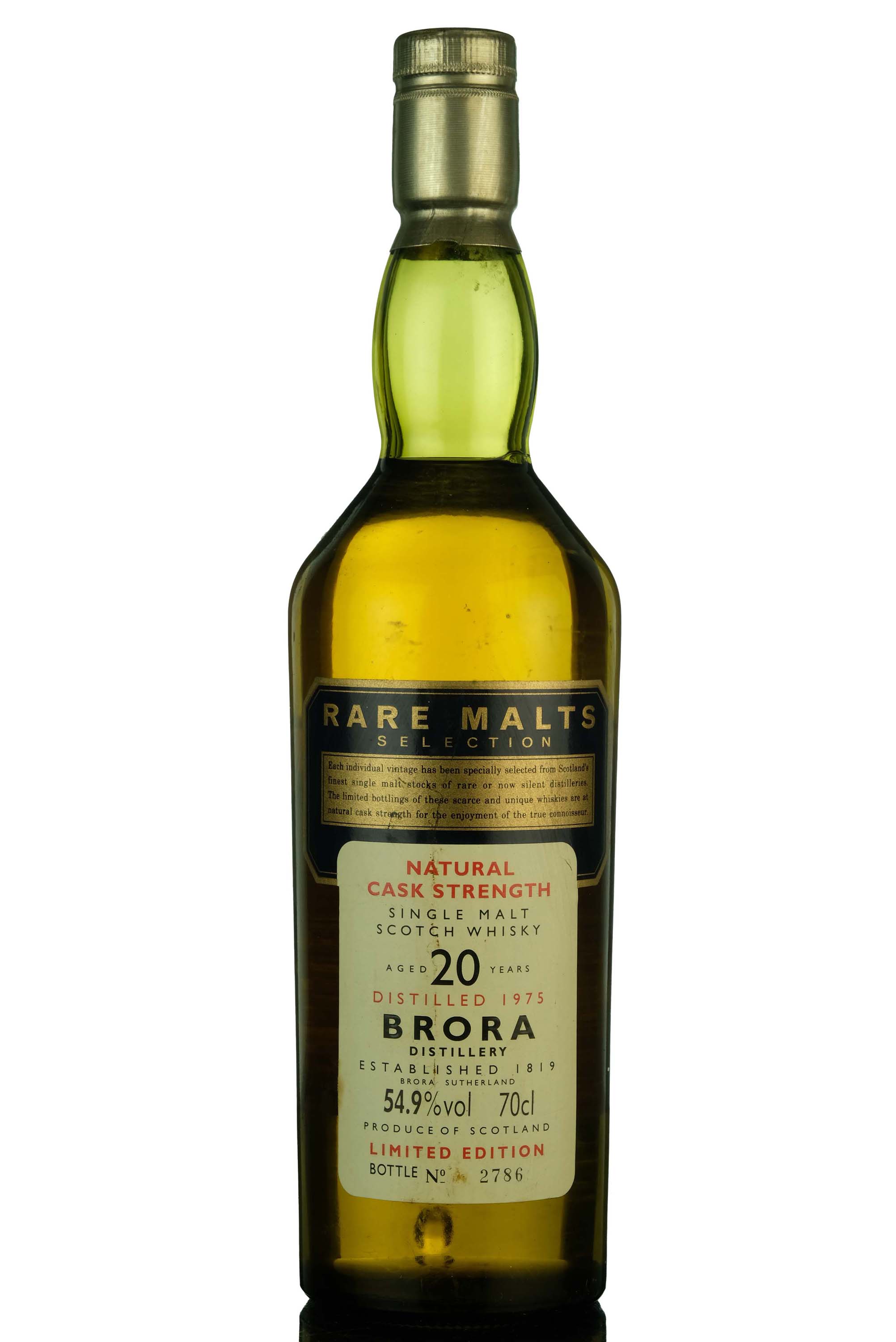 Brora 1975 - 20 Year Old - Rare Malts 54.9%