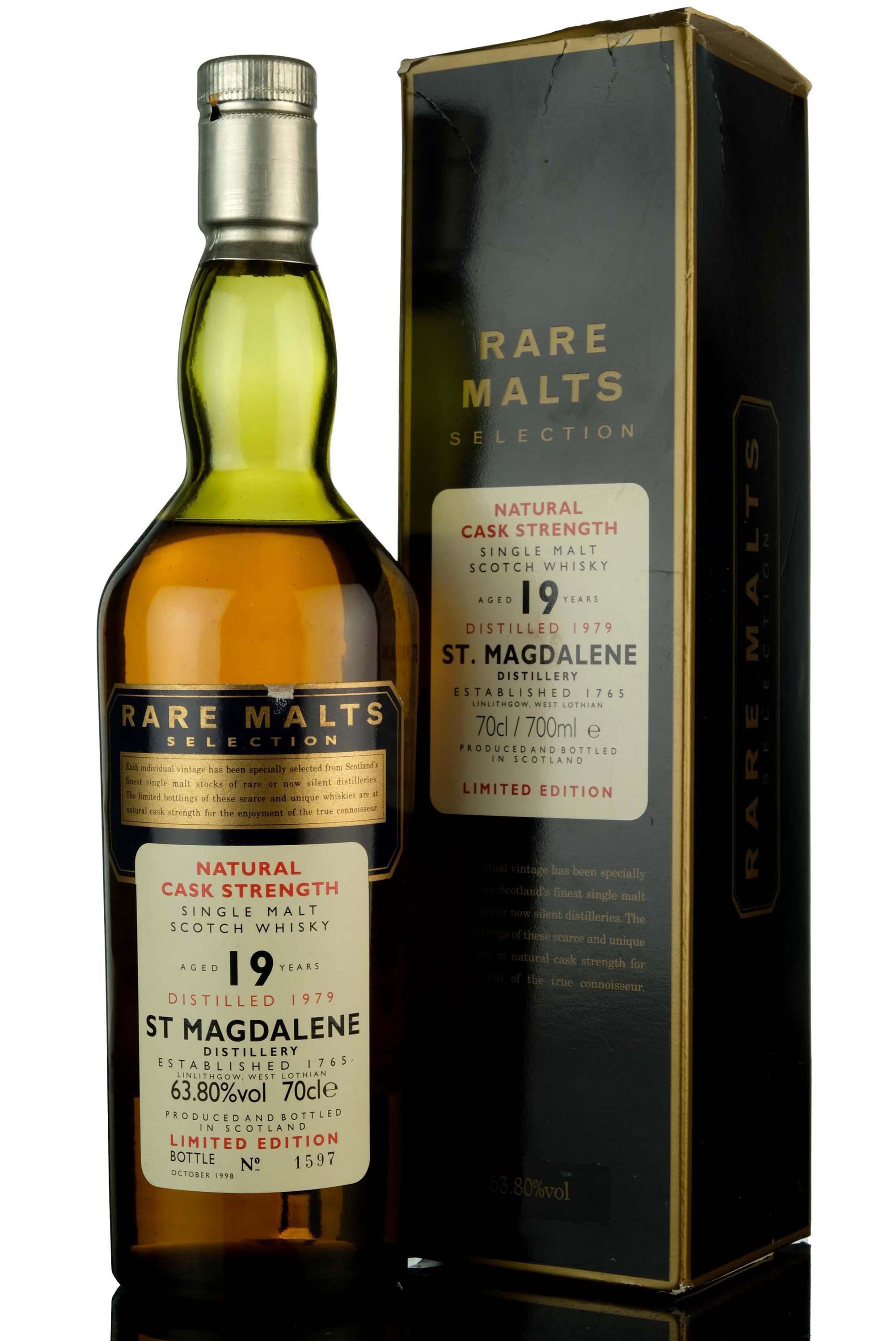 St Magdalene 1979-1998 - 19 Year Old - Rare Malts 63.80%