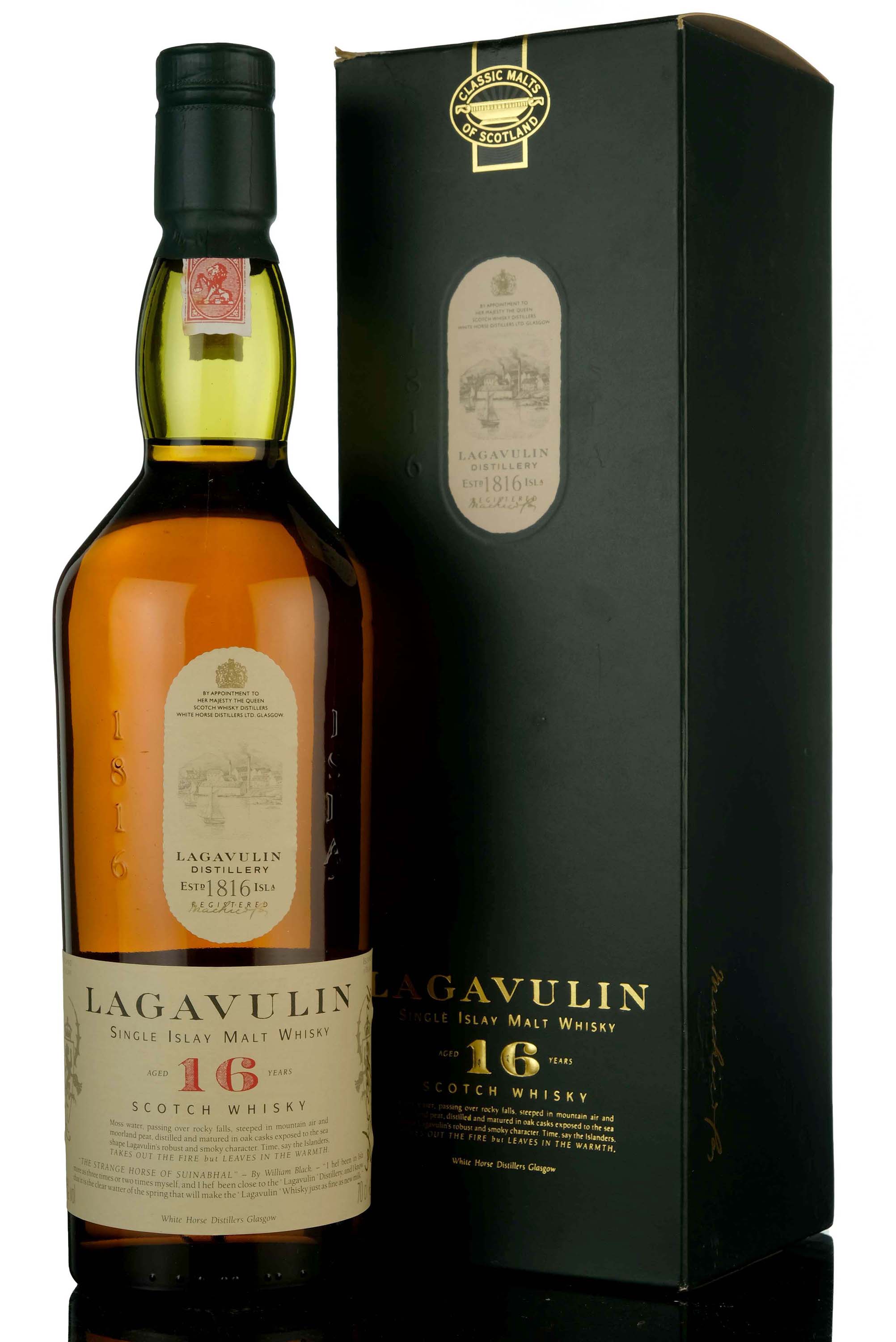 Lagavulin 16 Year Old - White Horse - 1990s