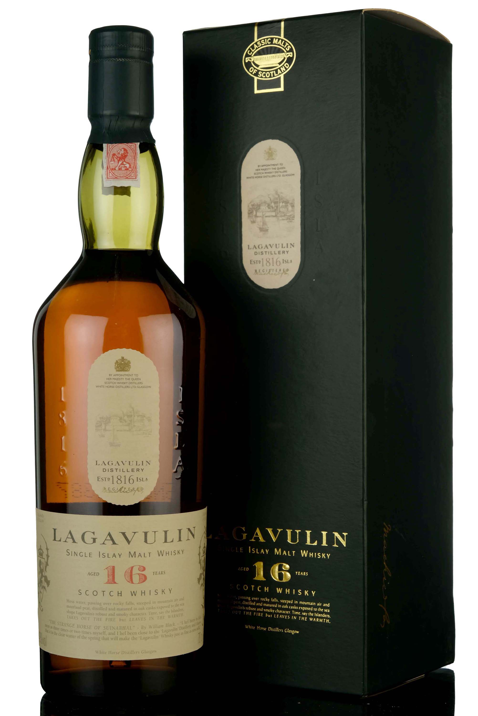 Lagavulin 16 Year Old - White Horse - 1990s