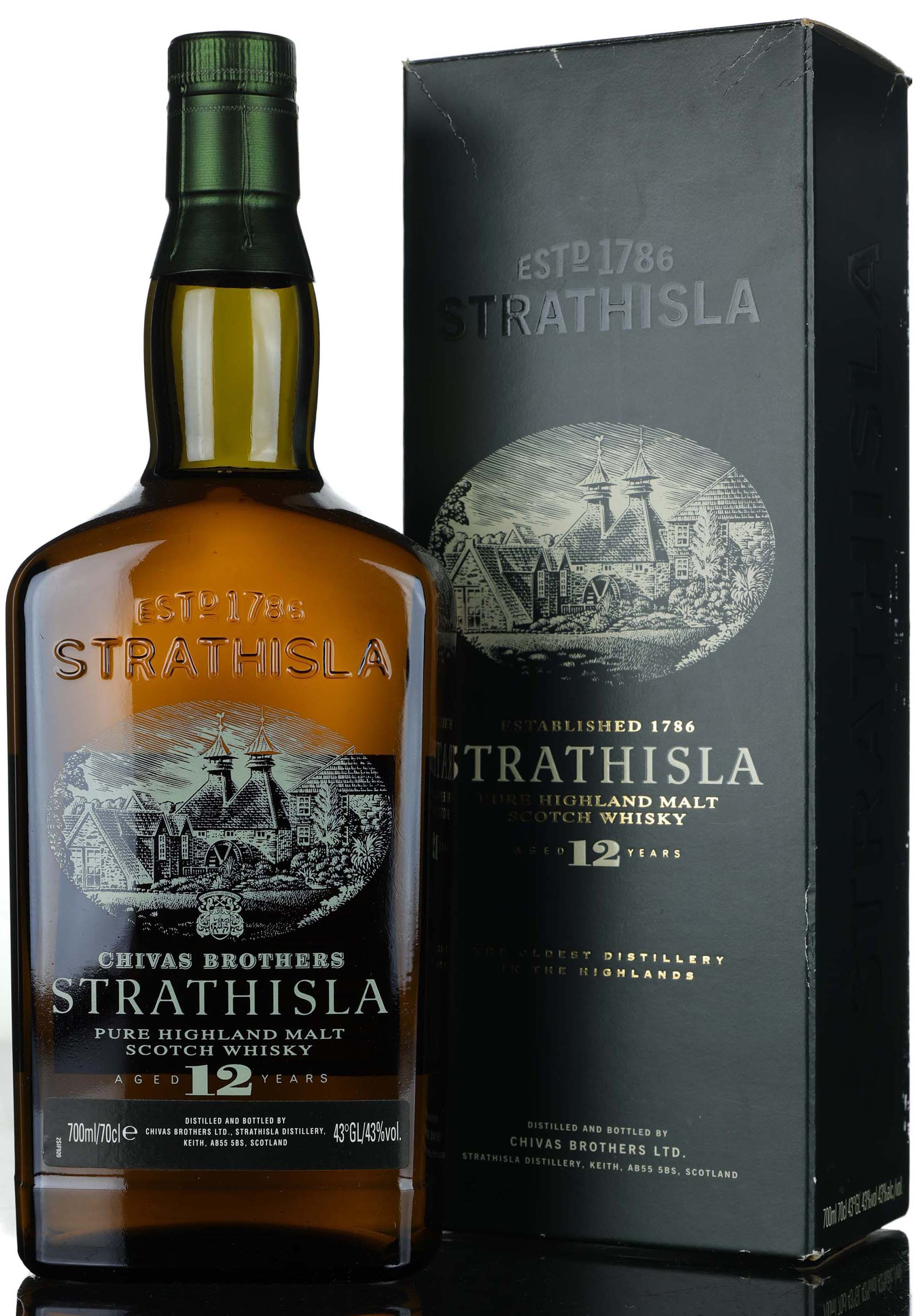 Strathisla 12 Year Old - Circa 2000