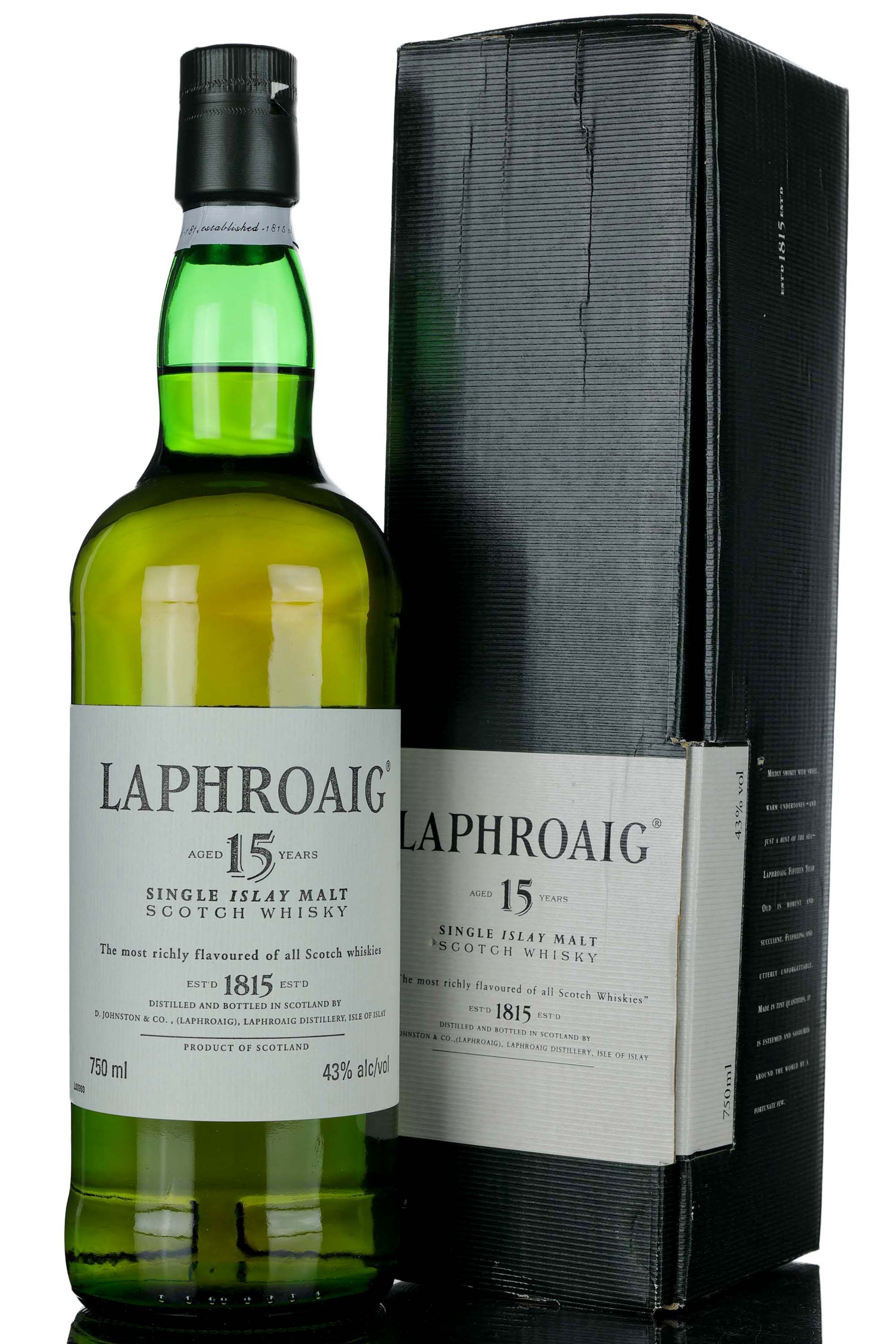 Laphroaig 15 Year Old - Circa 2000