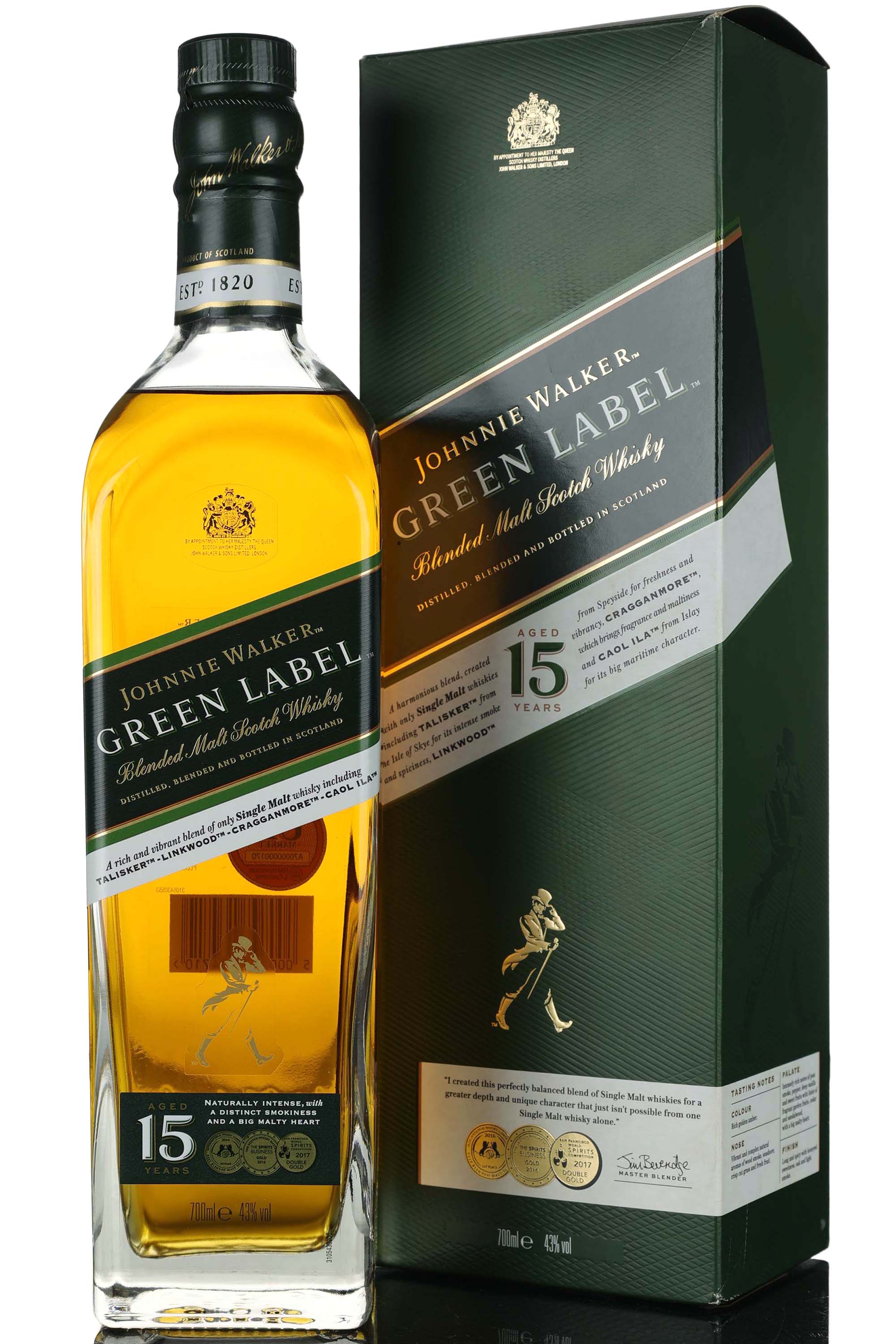 Johnnie Walker 15 Year Old - Green Label