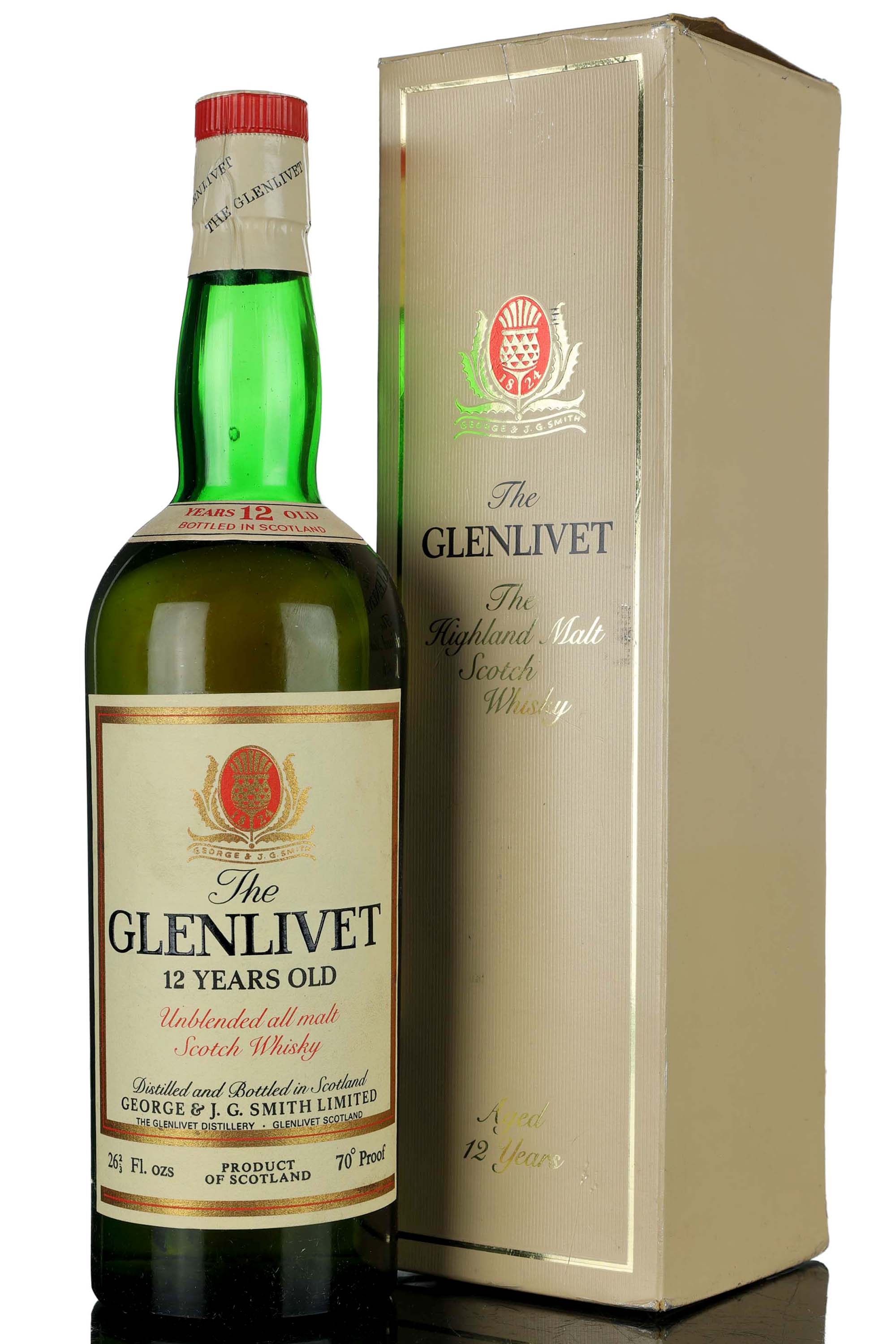 Glenlivet 12 Year Old - Early 1970s