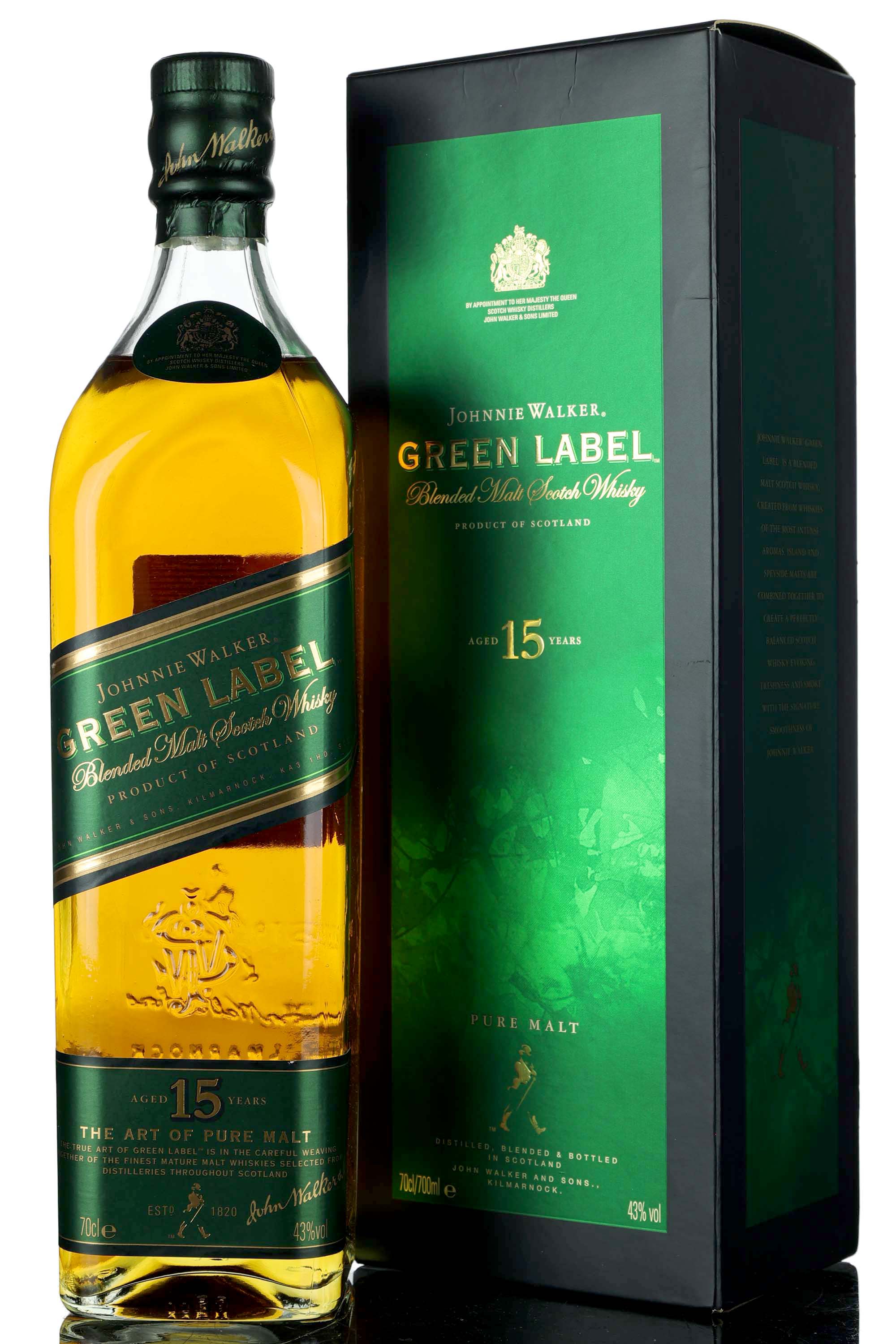 Johnnie Walker 15 Year Old - Green Label