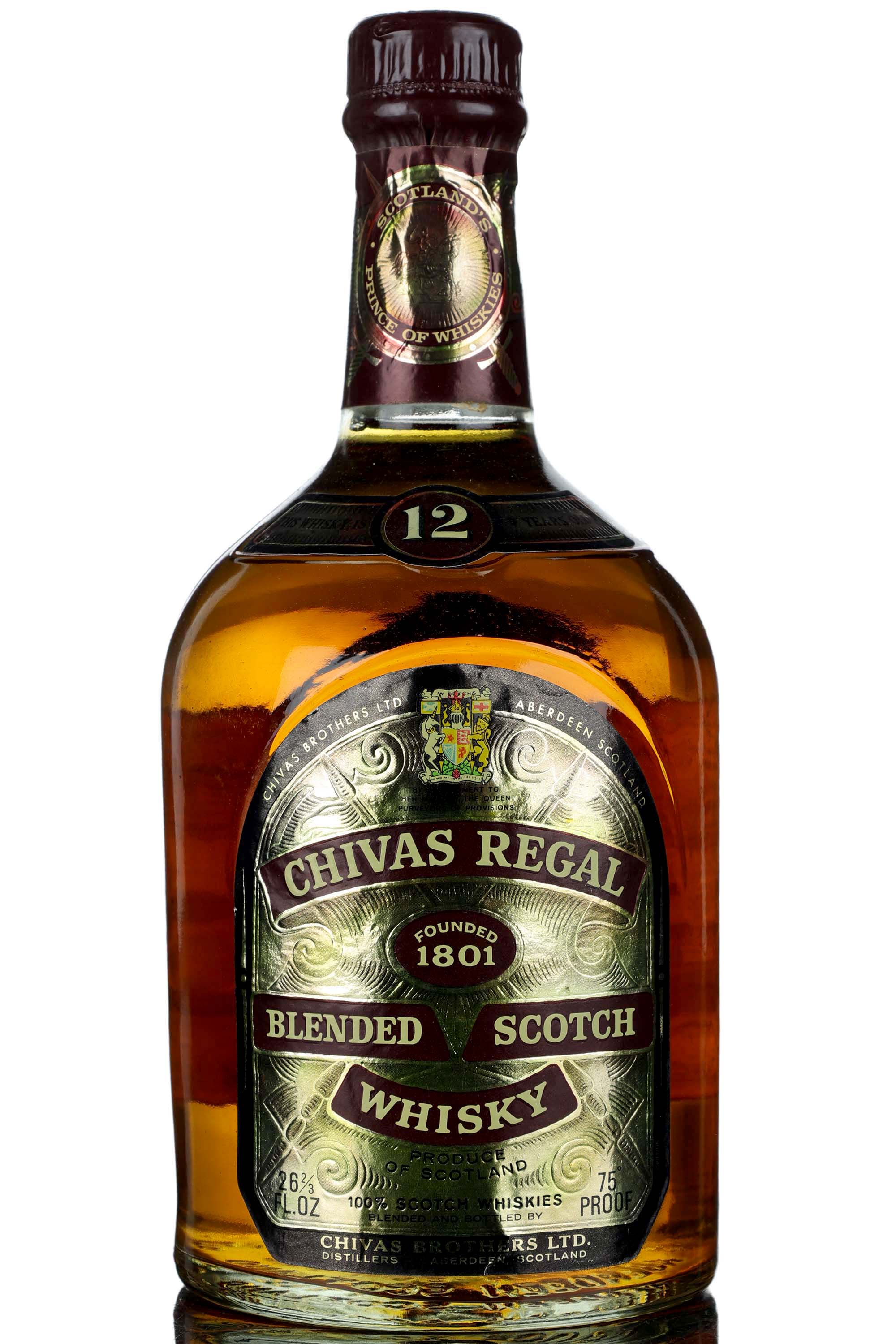 Chivas Regal 12 Year Old - 1970s